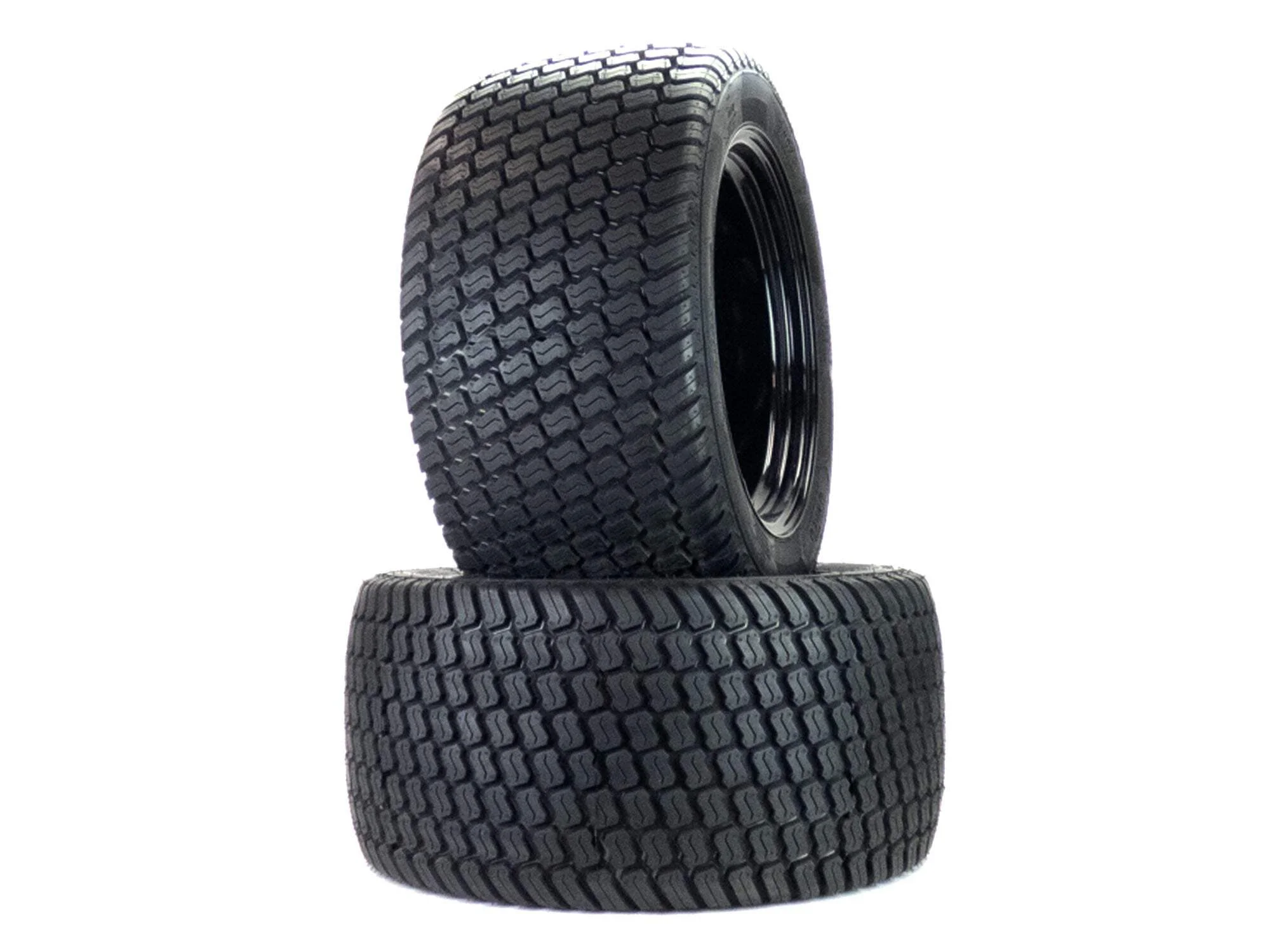 (2) Flat Free Turf Tire Assemblies 26x12.00-12 Compatible With Boss XL 60