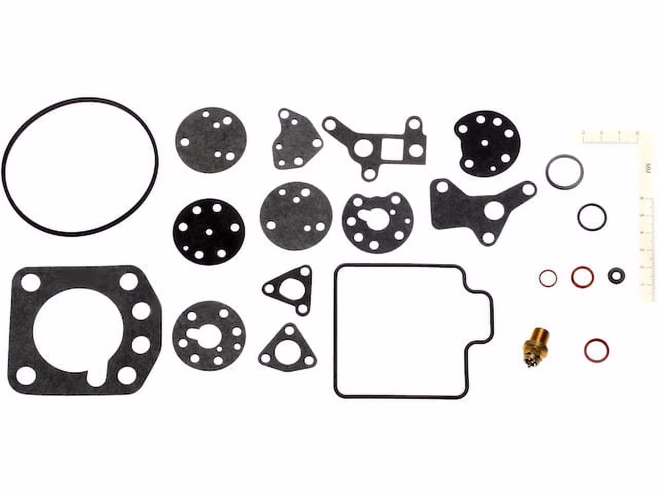 Carburetor Repair Kit - Compatible with 1973 Nissan 240Z 2.4L 6-Cylinder CARB 2x1BBL