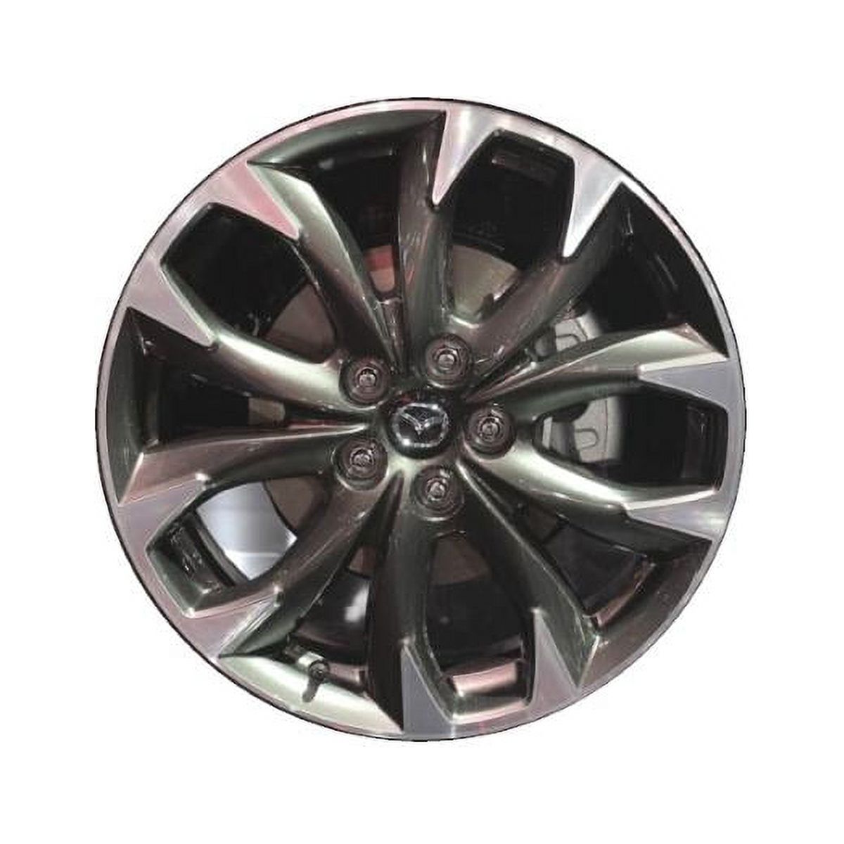MAZDA CX-5 2015 - 2016 MACHINED GREY Factory OEM Wheel Rim (Not Replicas)