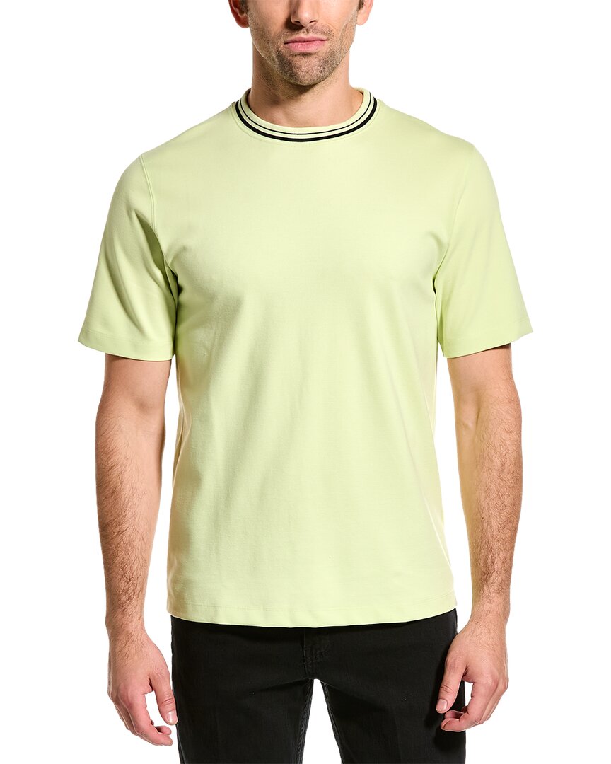 Theory mens  Ryder T-Shirt, S, Green