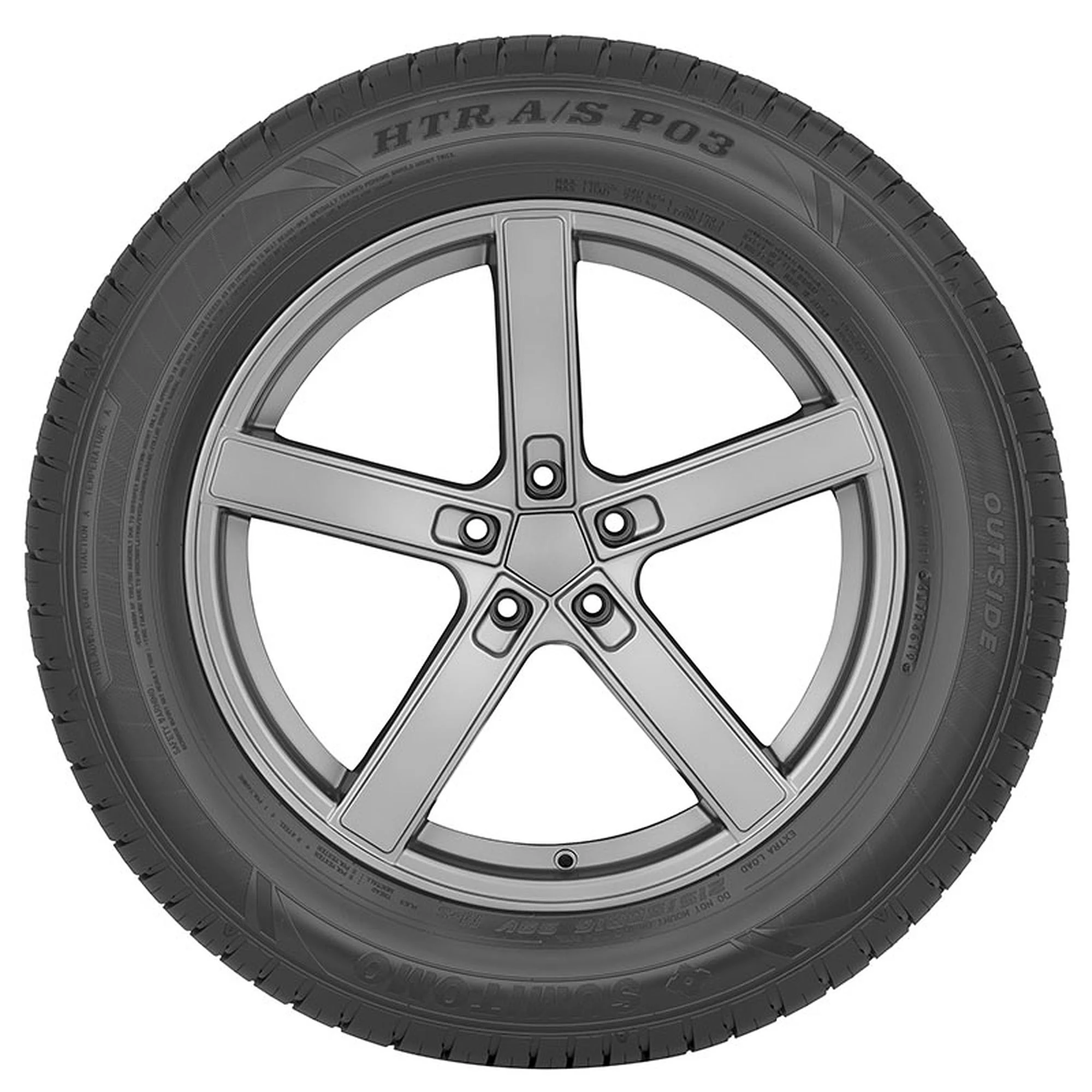 Sumitomo HTR A/S P03 All Season 255/40R19 100W Passenger Tire