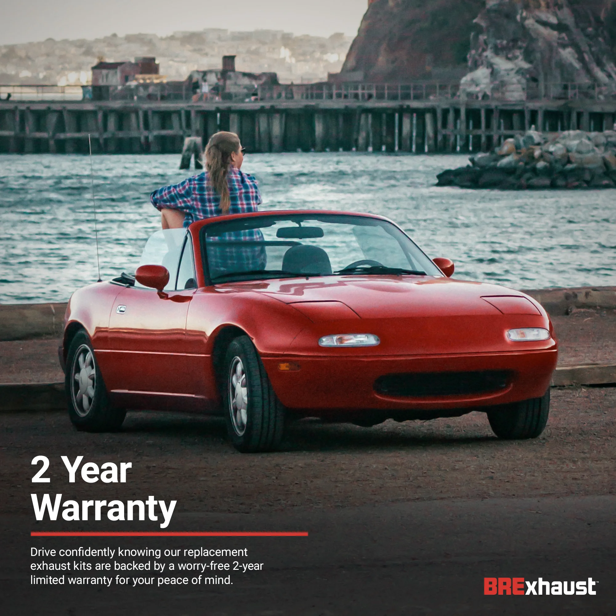 BRExhaust Direct-Fit Replacement Exhaust System 106-0490