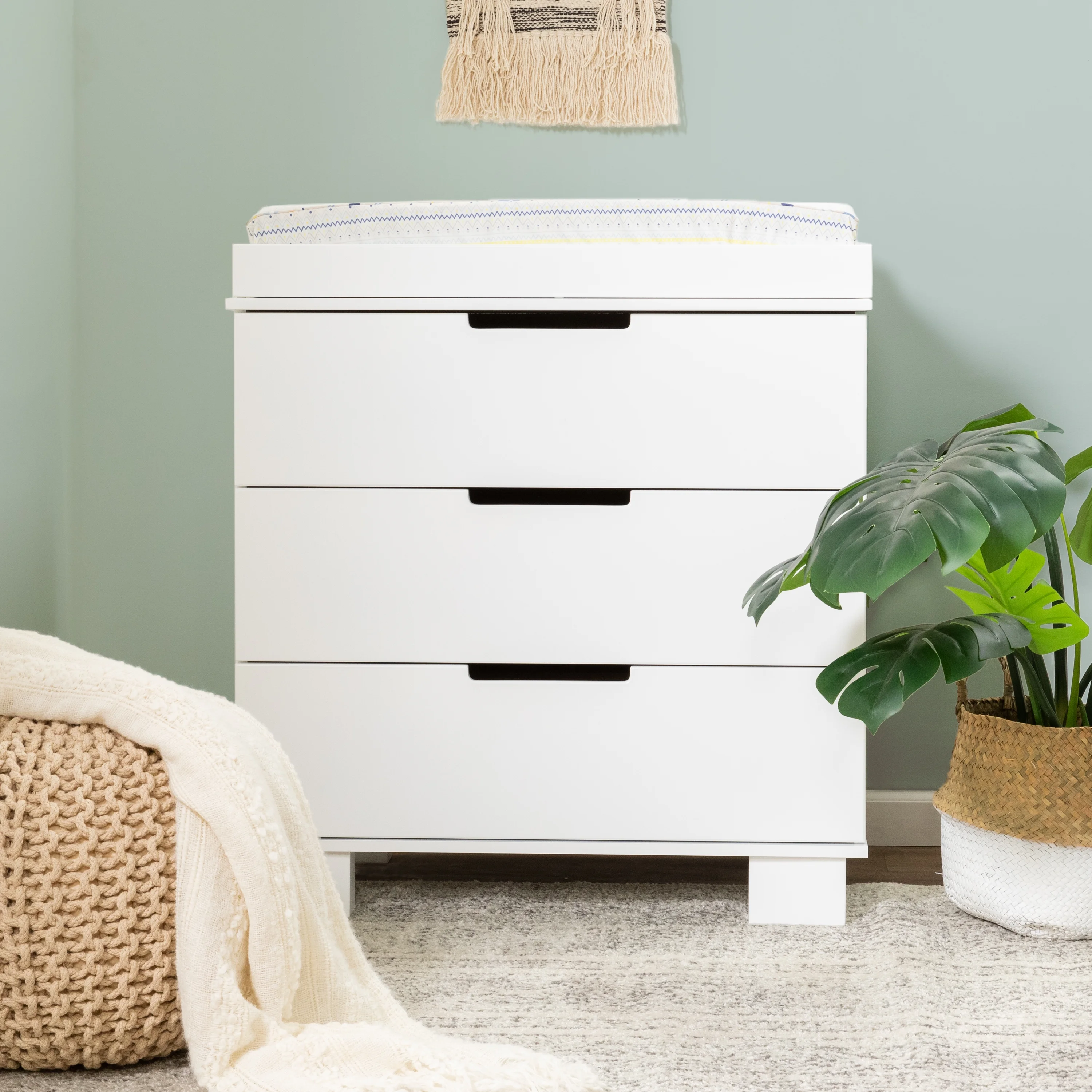 Babyletto Modo 3-Drawer Dresser in White