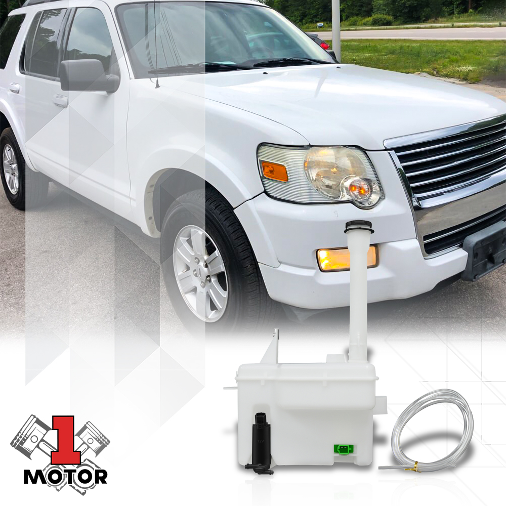 Windshield Washer Reservoir Tank w/Pump+Cap+Sensor for 02-10 Explorer FO1288141 Fits select: 2002-2010 FORD EXPLORER, 2002-2010 MERCURY MOUNTAINEER