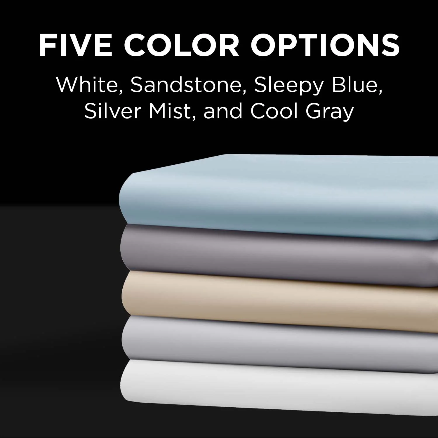 Tempur-Pedic Tempur Classic Cotton Adult Fitted Sheet Set White, Queen