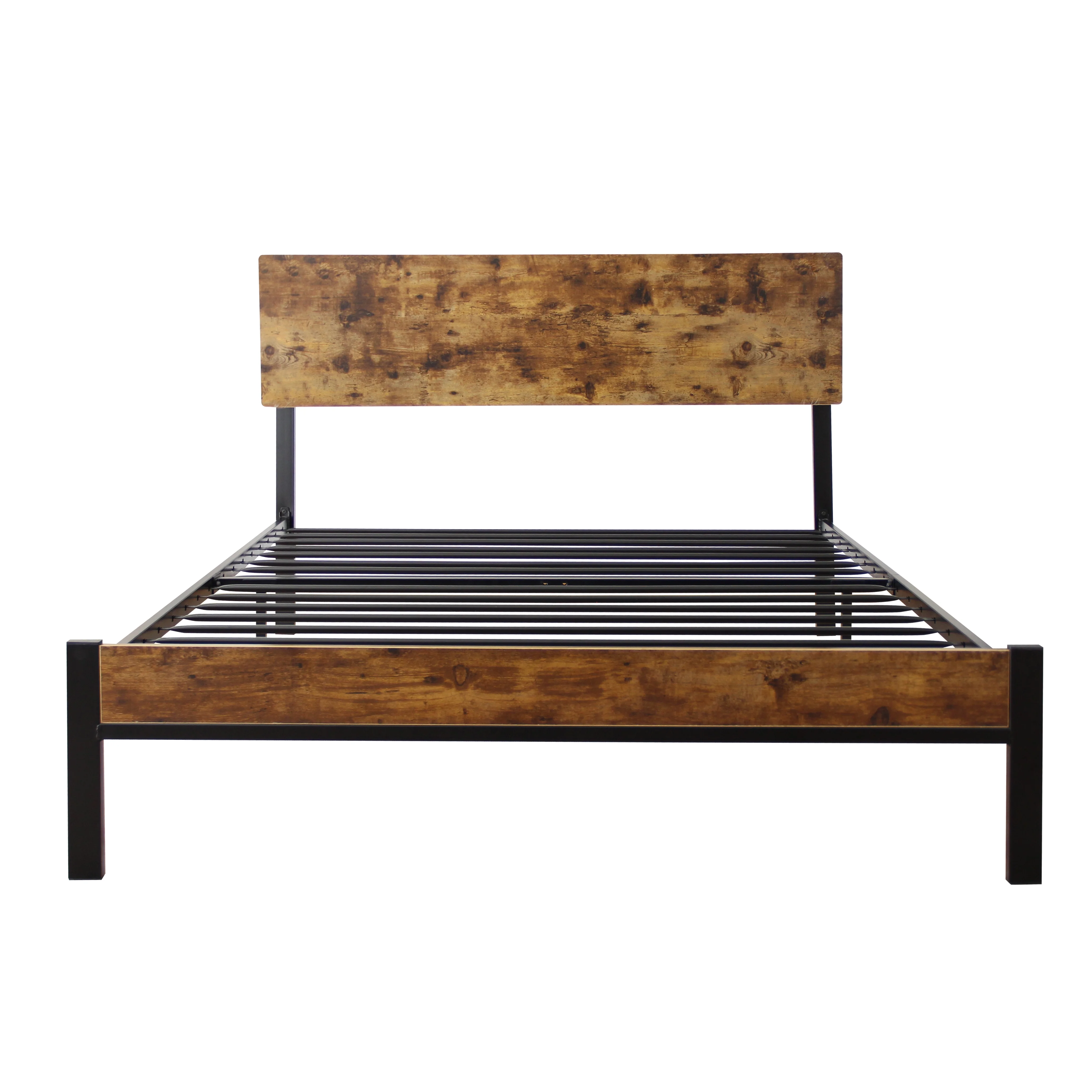 Twin Size&nbsp; metal bed Sturdy System Metal Bed Frame ,Modern style and comfort to any bedroom ,black