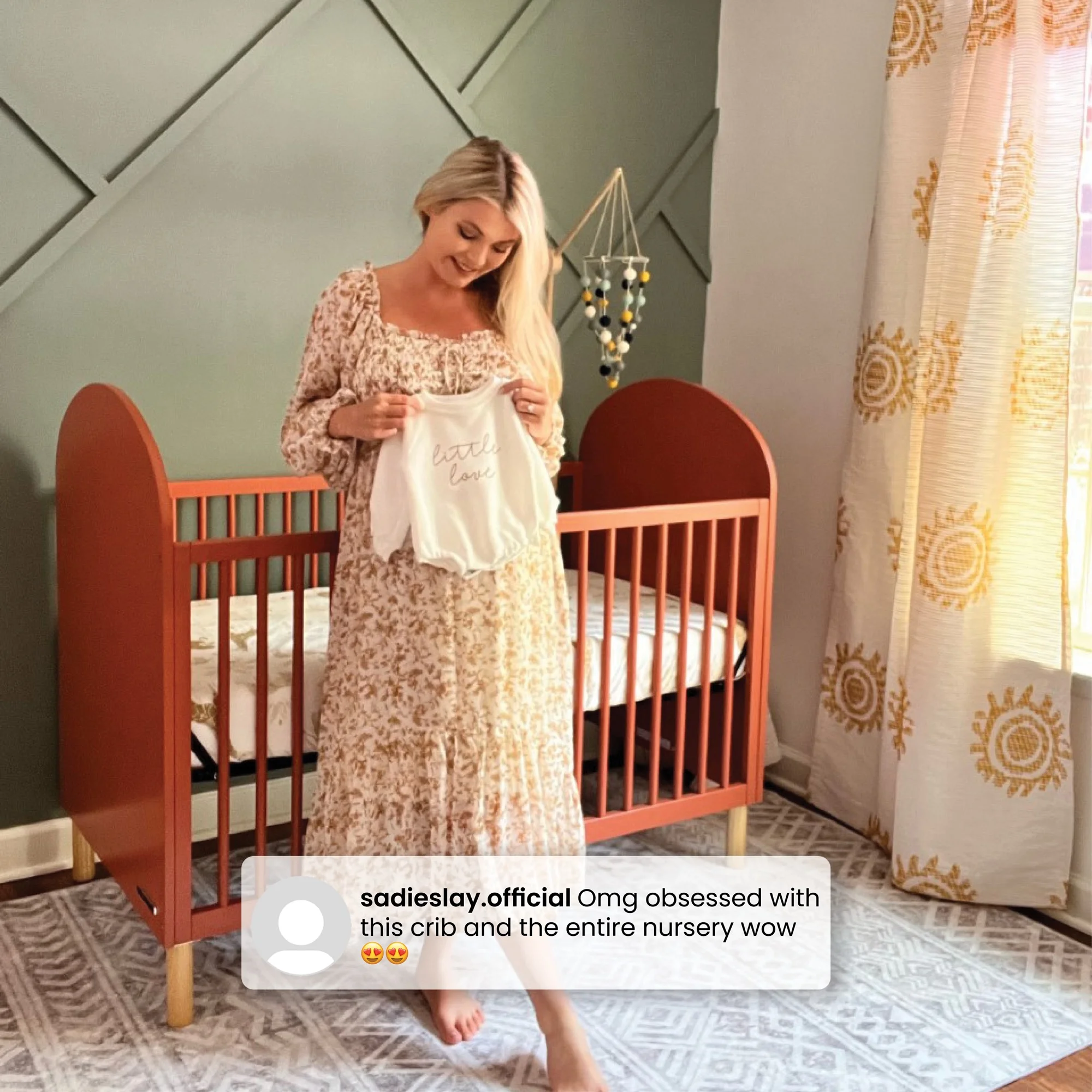 Delta Children Reese 4-in-1 Convertible Crib - Greenguard Gold Certified, Bianca White/Natural