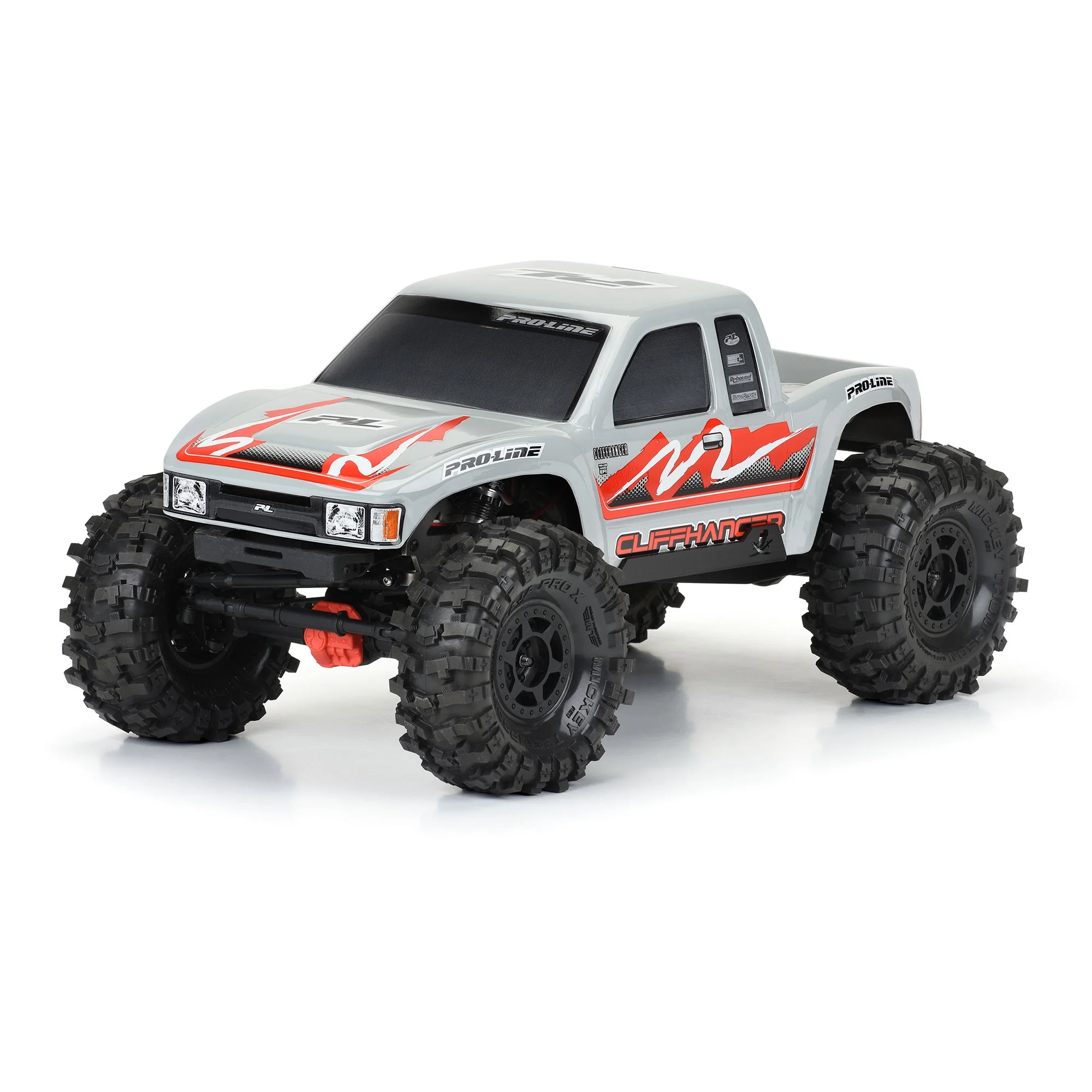 Pro-Line Racing 1/10 Cliffhanger HP Stone Gray Body 12.3 Crawler PRO356614 Car/Truck  Bodies wings & Decals