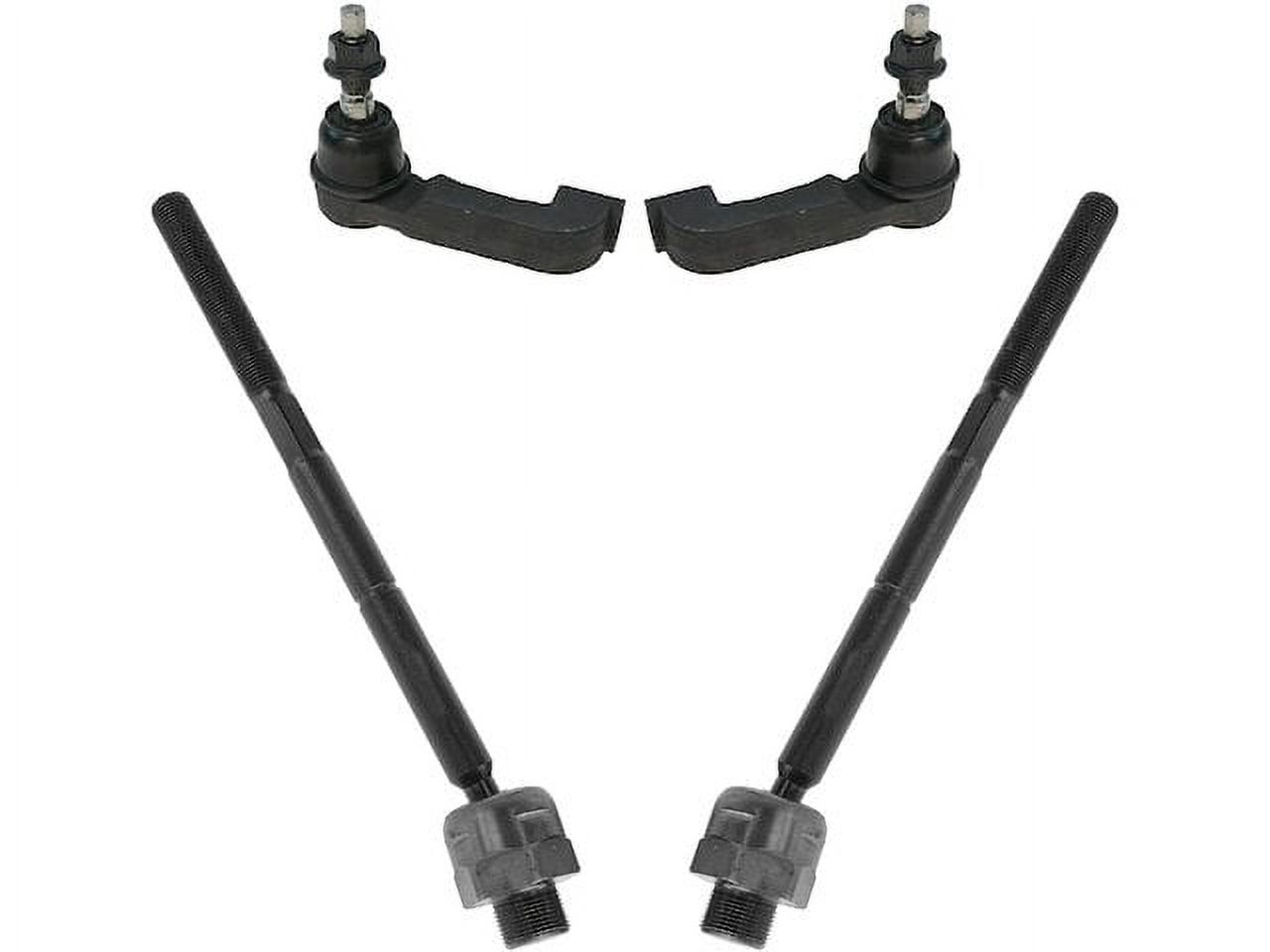 Front Tie Rod End Kit 4 Piece - Compatible with 2005 Jeep Liberty