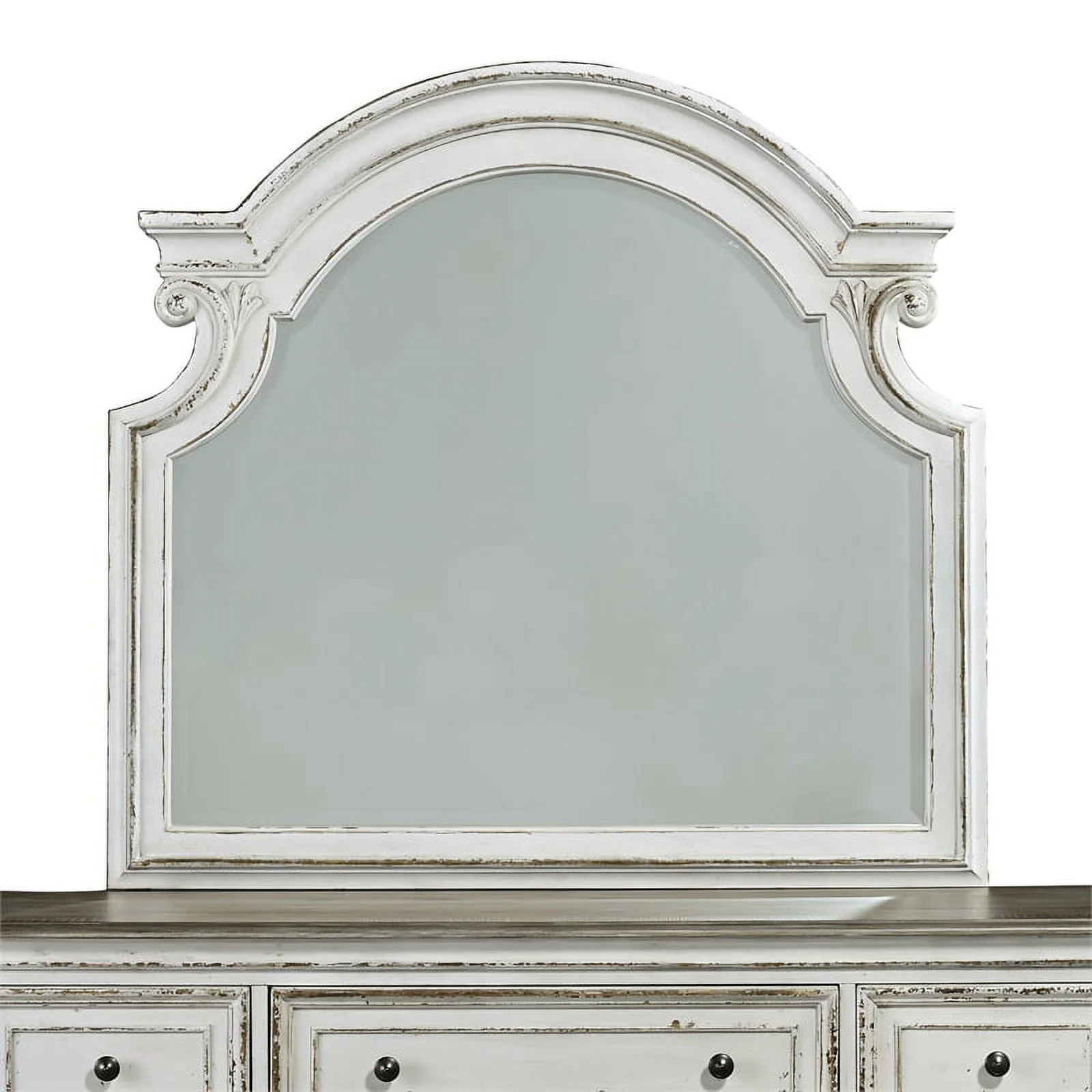 Bowery Hill Dresser and Mirror in White