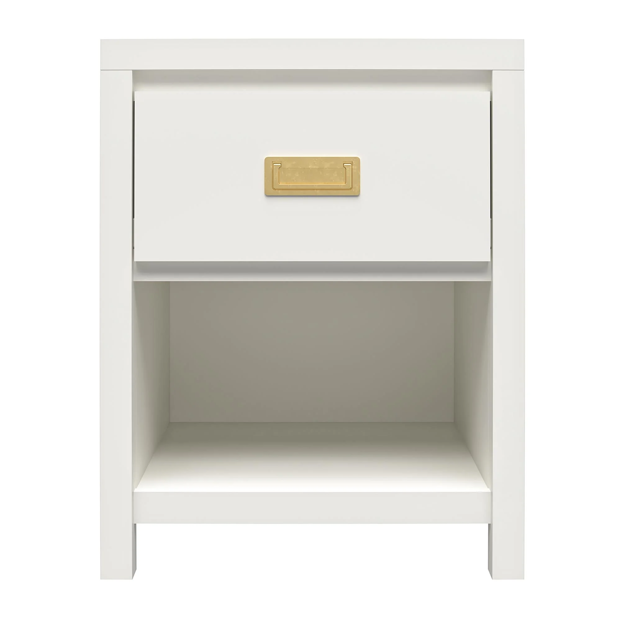 Little Seeds Monarch Hill Haven Kidsâ 1 Drawer Nightstand, White