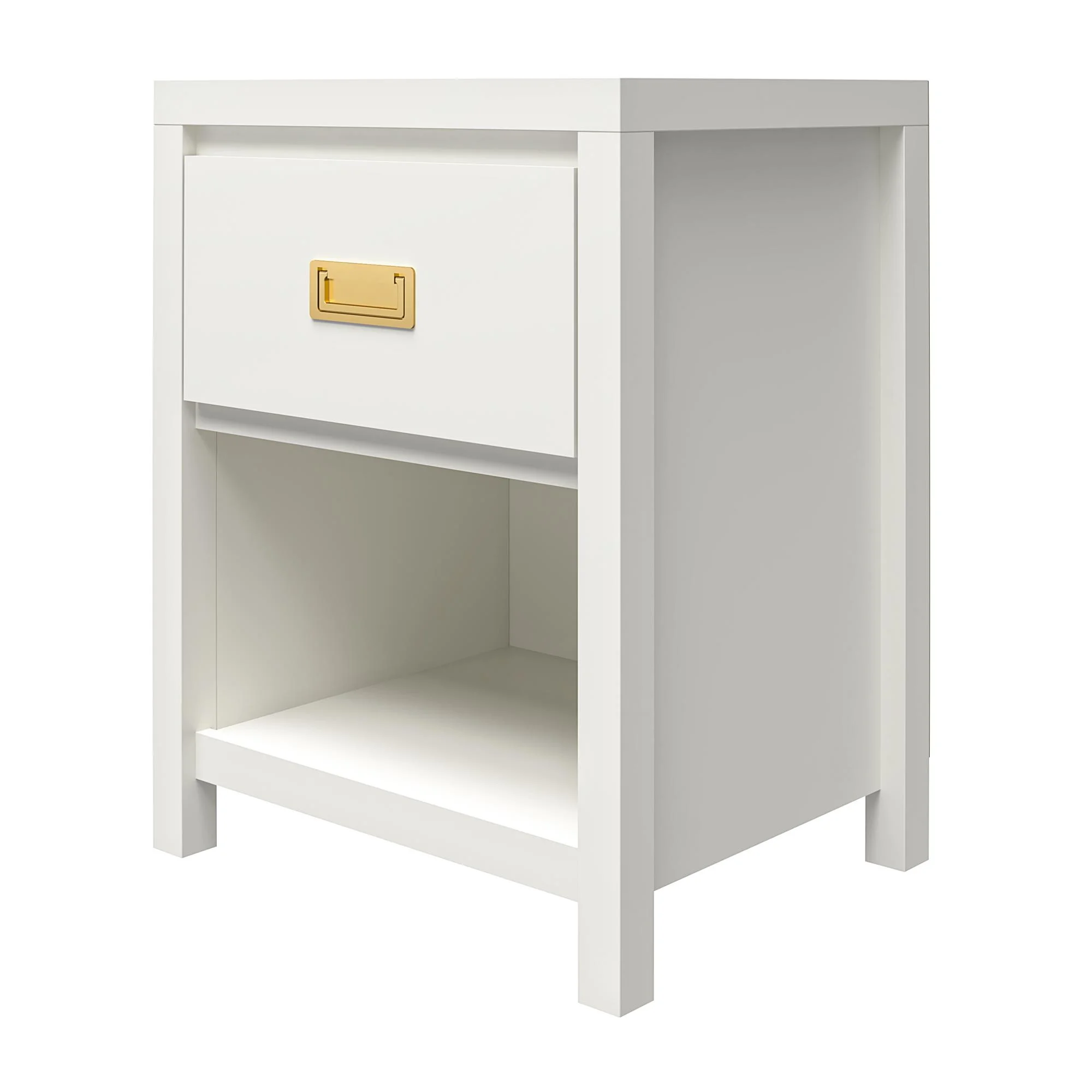 Little Seeds Monarch Hill Haven Kidsâ 1 Drawer Nightstand, White