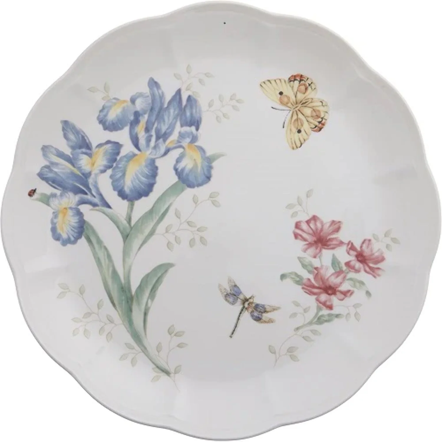 Lenox Butterfly Meadow Orange Sulphur Dinner Plate