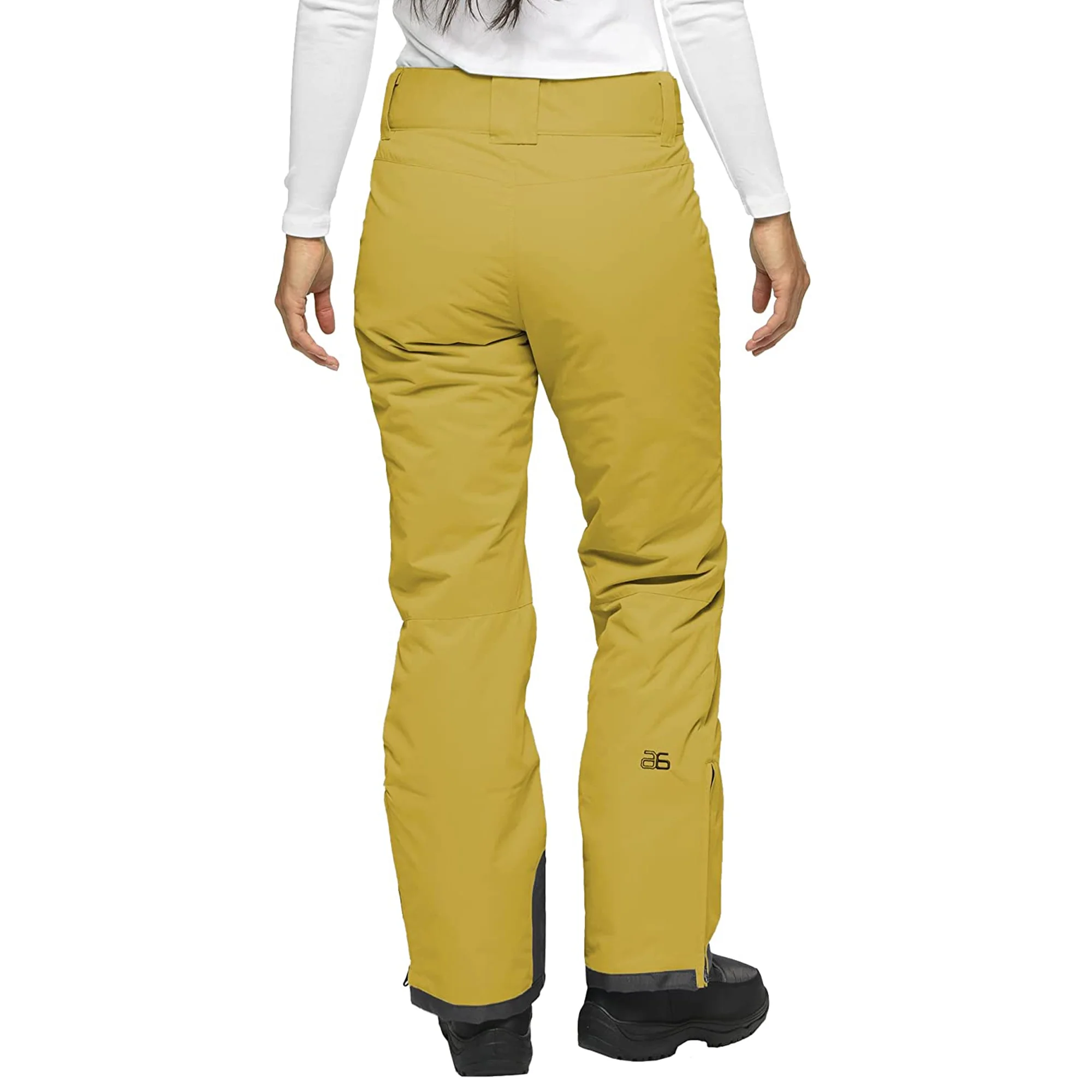 Arctix Insulated Winter Pants for Women Snow & Cold Weather Gear, Yellow Small