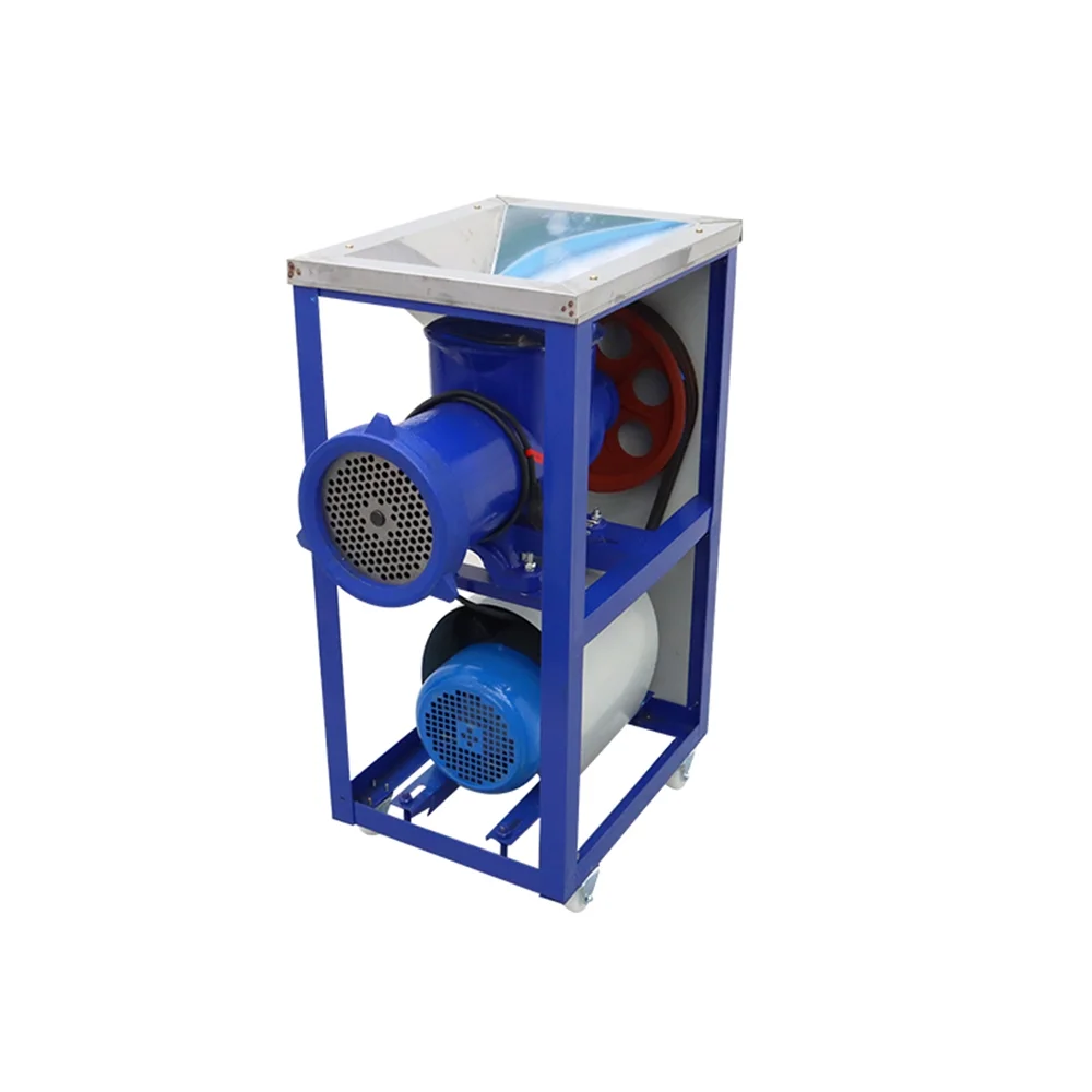 TECHTONGDA Electric Meat Grinder Fish Chicken Bones Crusher Stainless Steel Feed Processer 220V 4KW