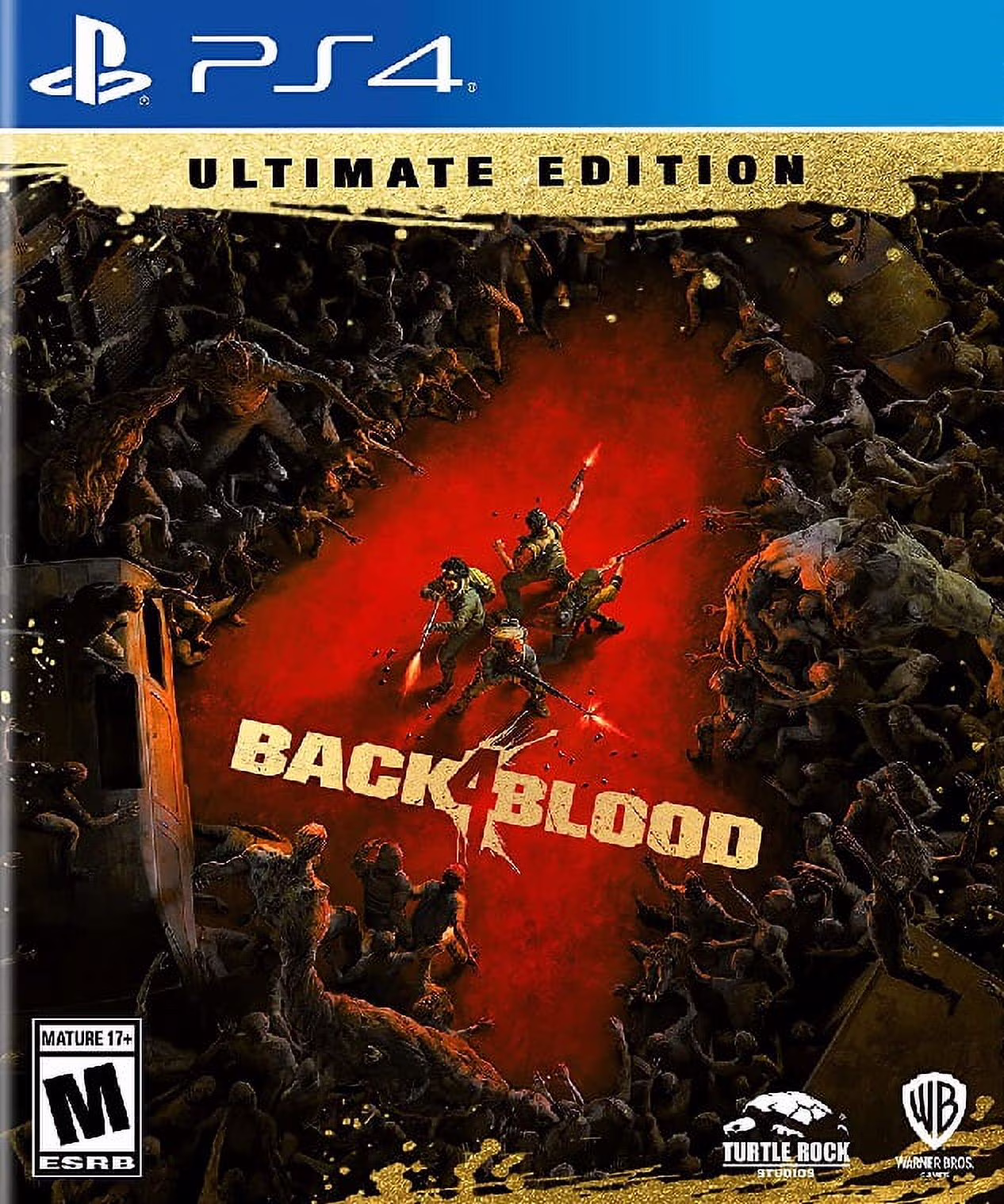 Restored Back 4 Blood Ultimate Edition (Sony Playstation 4, 2021) Zombie Game (Refurbished)