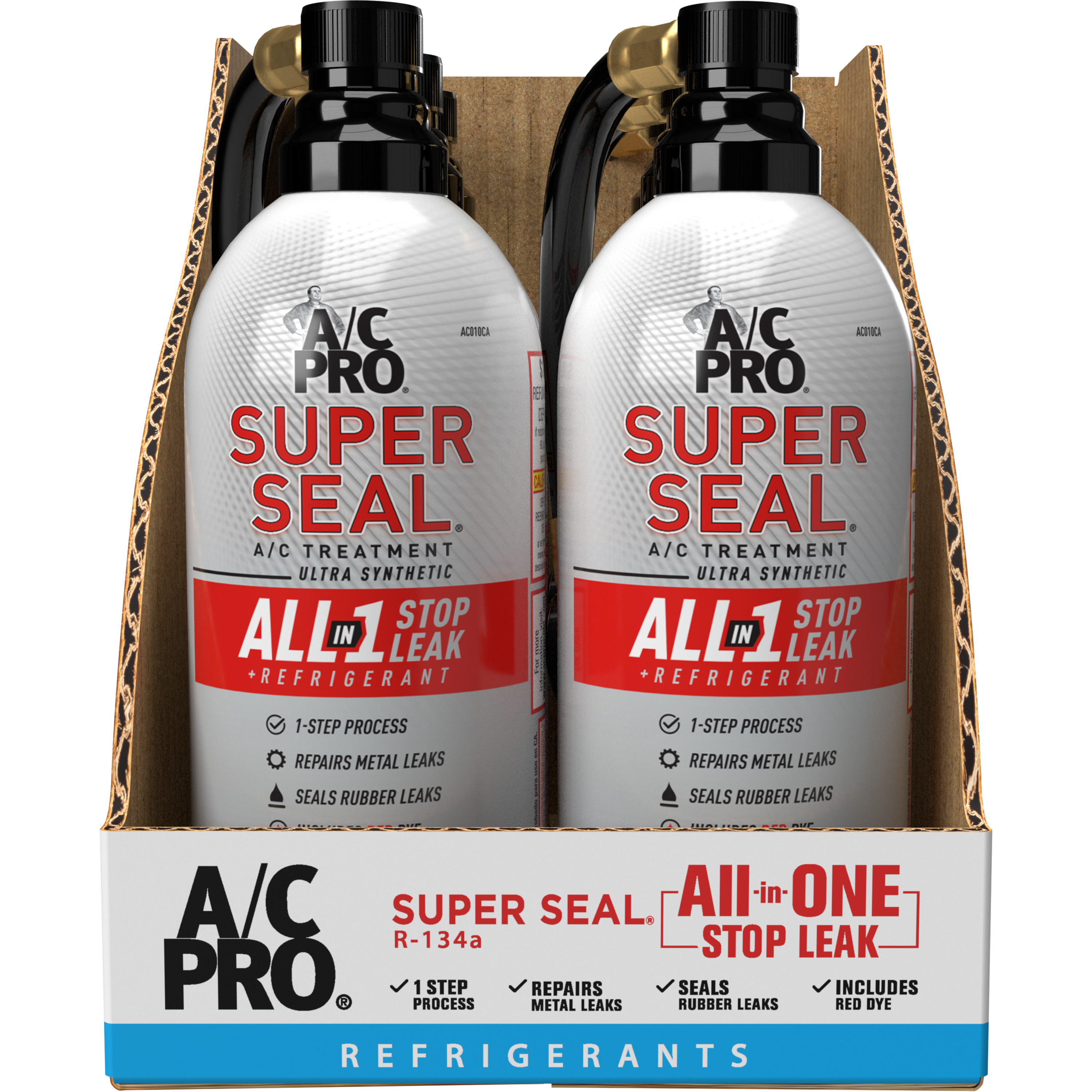 A/C Pro Super Seal All-in-one Stop Leak w/Refrigerant (11 oz)