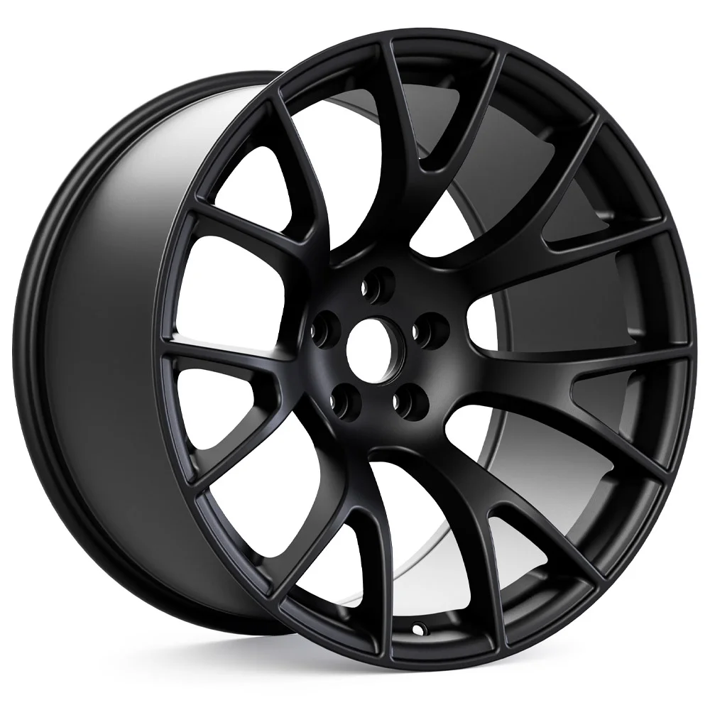 Hellcat Matte Black Wheel (20