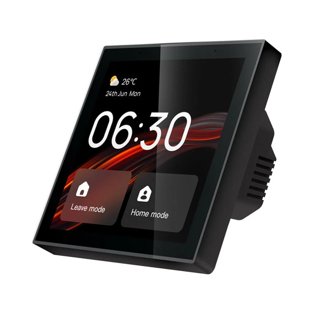 Wifi+ Intelligent Touched Screen Center Control Panel Voice Control Built-In Zigbeegateway Intelligent Center Control Panel 4In Screen Center Control Panel Compatible With Smart Life Moes