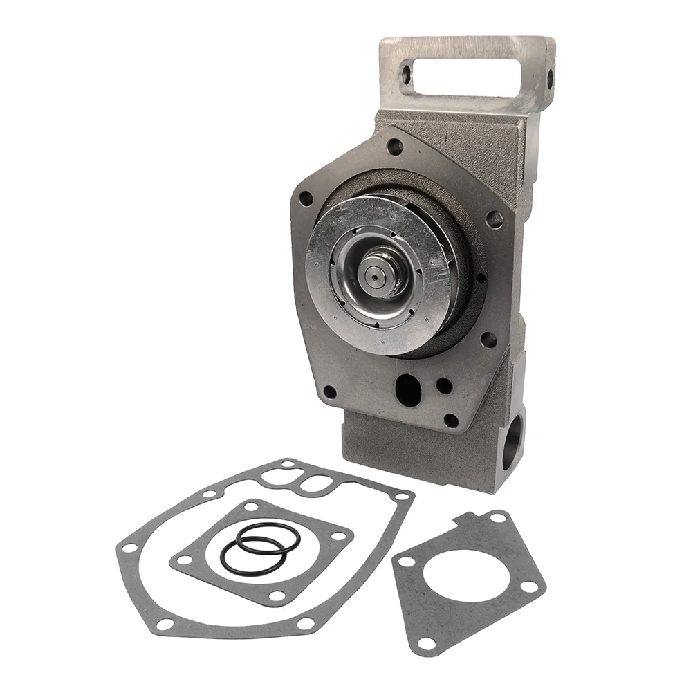 GELUOXI Water Pump and Gasket for Cummins N14 Engines Heavy Duty 3803605 3803361 3803605RX 1 Set