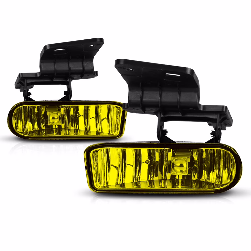 Golden Yellow Fog Light Bumper Lamps for 99-02 Silverado/00-06 Suburban/Tahoe 00 01 02 03 04 05 Fits select: 1999-2002 CHEVROLET SILVERADO, 2000-2006 CHEVROLET TAHOE