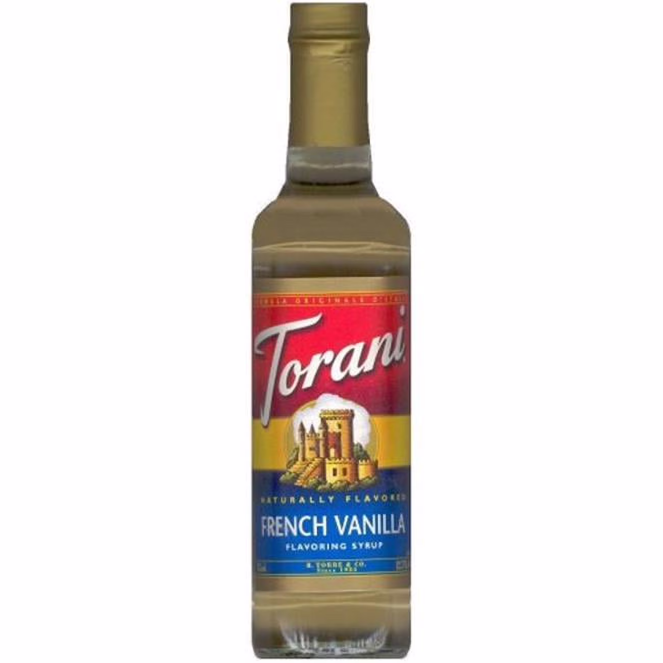 Torani  375 ml French Vanilla Syrup, Pack of 6