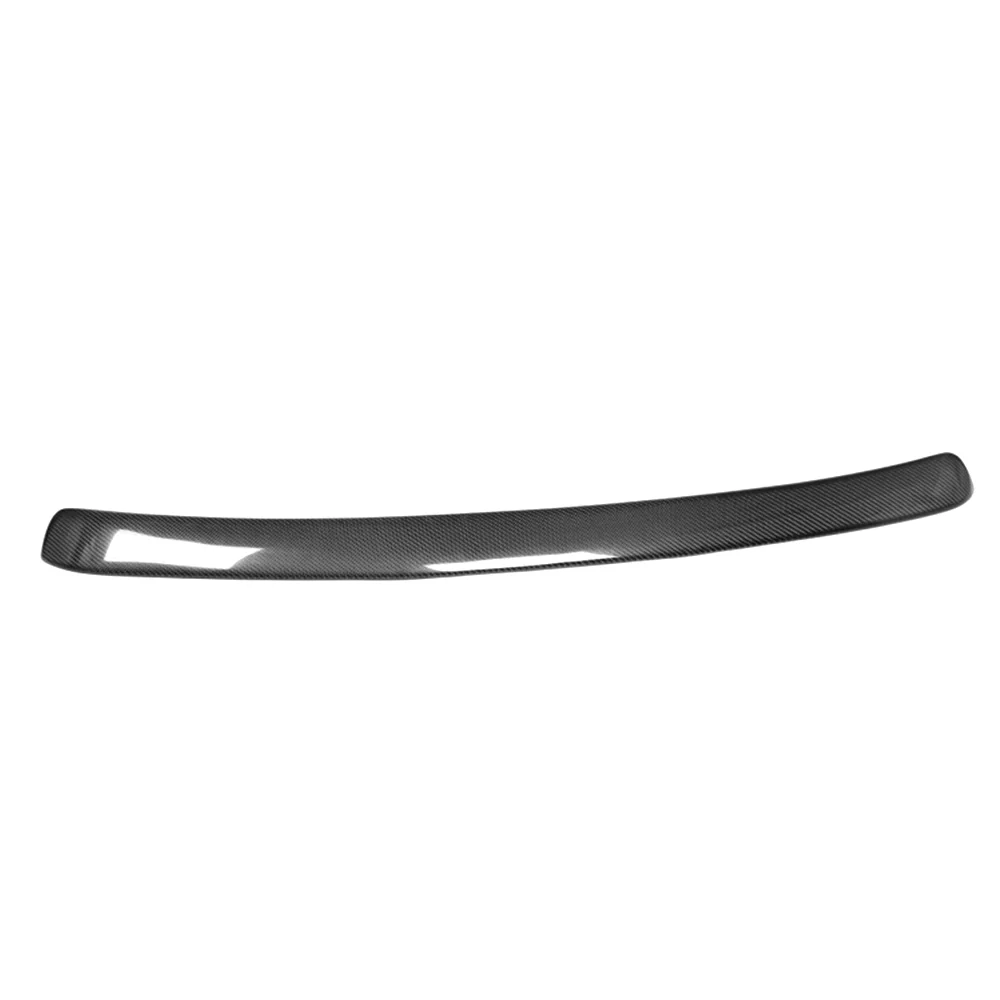 Ikon Motorsports Top Roof Spoiler Wing Compatible with 09-16 Audi A4 B8 4DR Sedan A Style Carbon Fiber