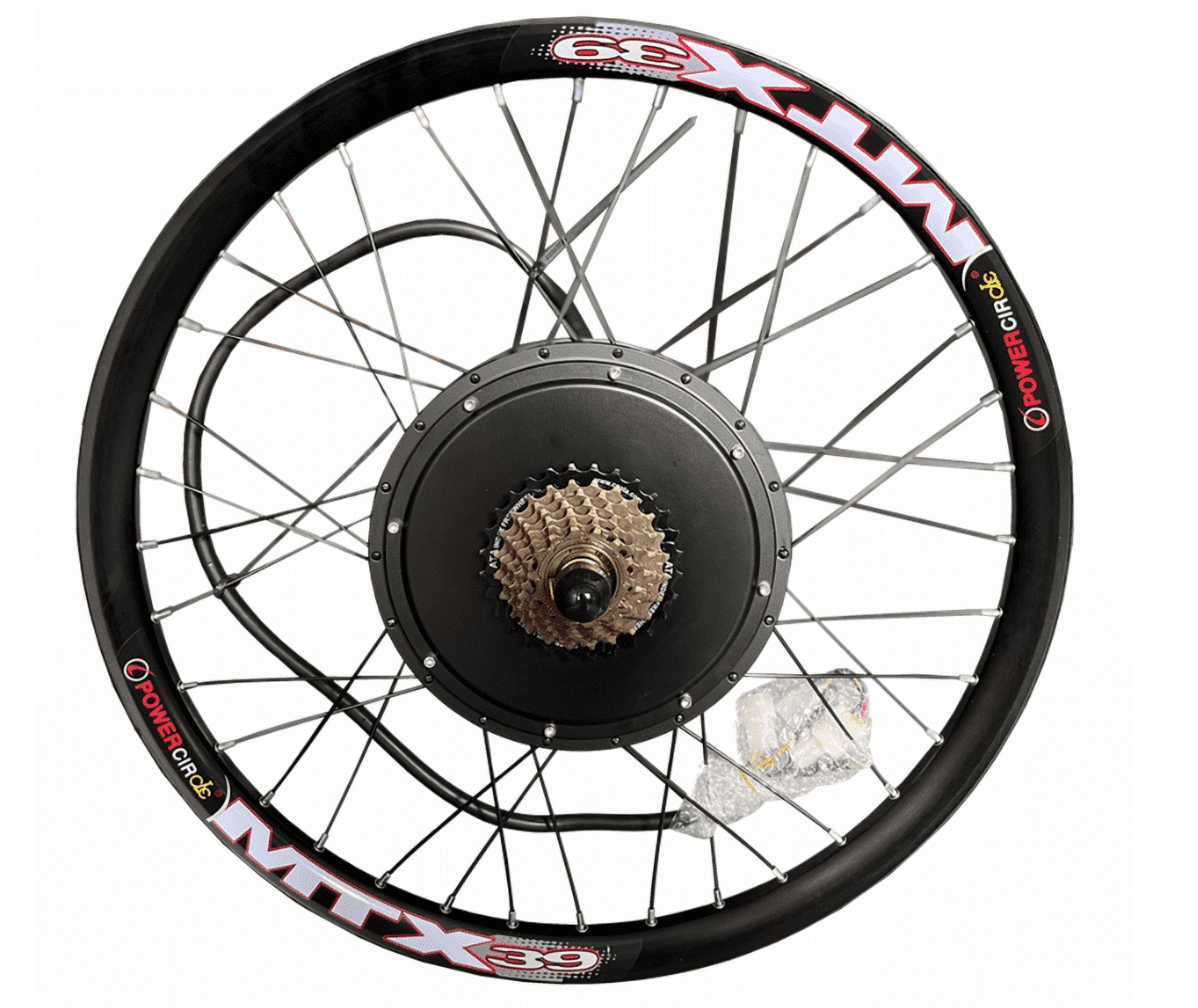 150mm Dropout 26inch 3000W Direct Drive Hub Ebike Conversion Kits with 80A Controller and SW900 Display Rear Hub Motor Kit