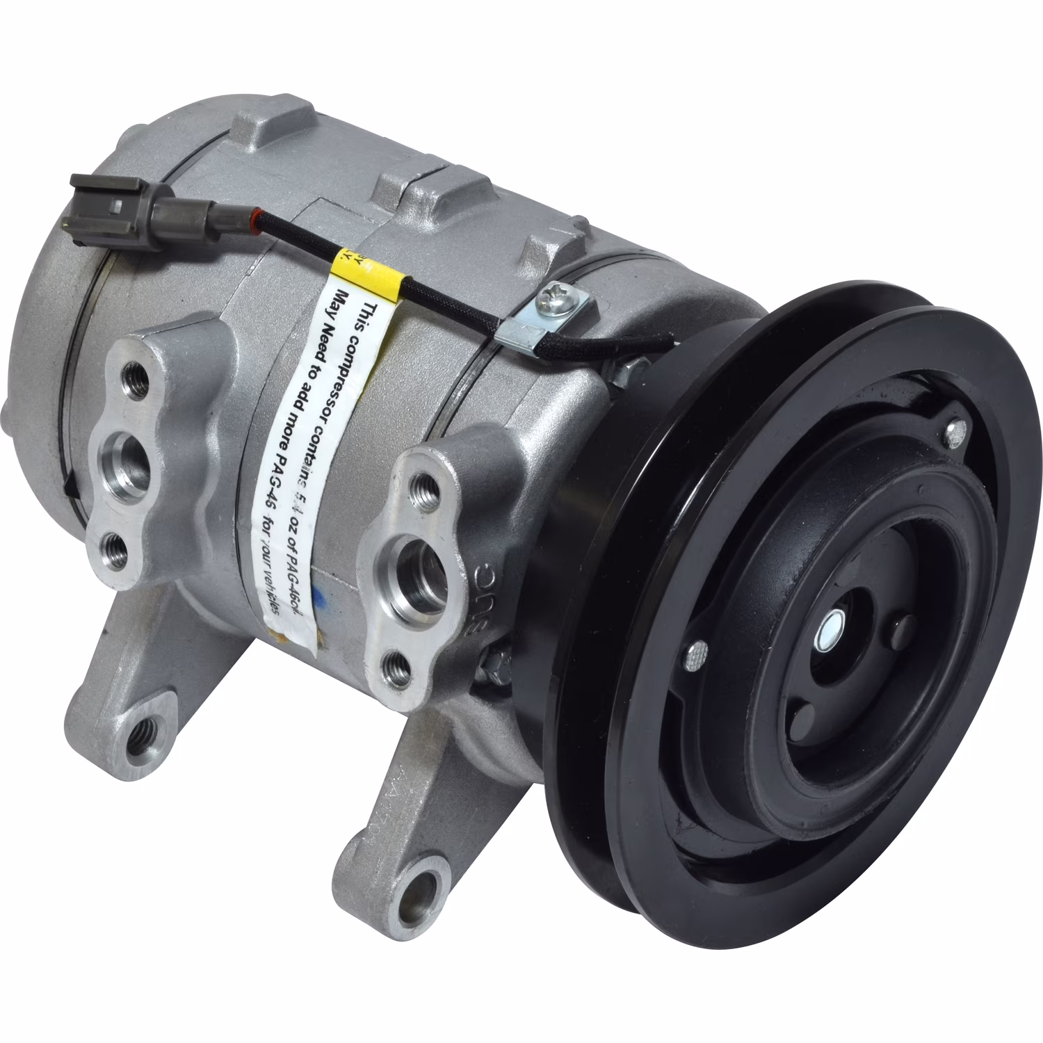 New UAC CO 2511C A/C Compressor -- NVR140S Compressor Assembly Fits select: 1996-1997 NISSAN TRUCK, 1995 NISSAN TRUCK KING CAB SE/KING CAB XE