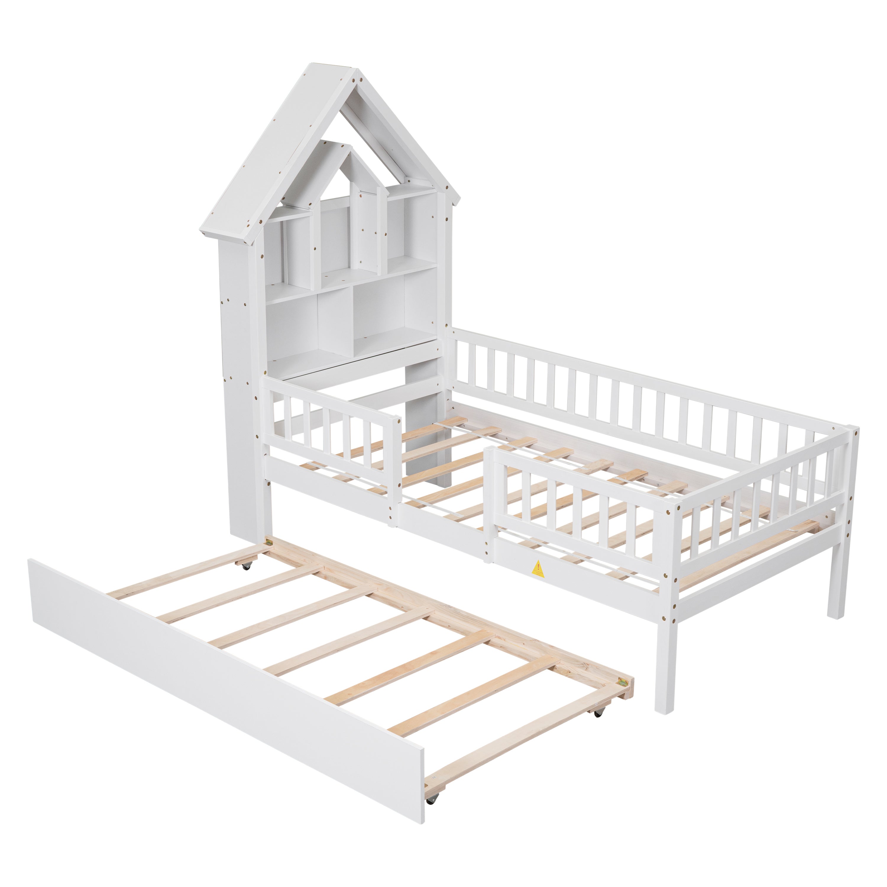 Dreamland Retreat Twin Bed -White