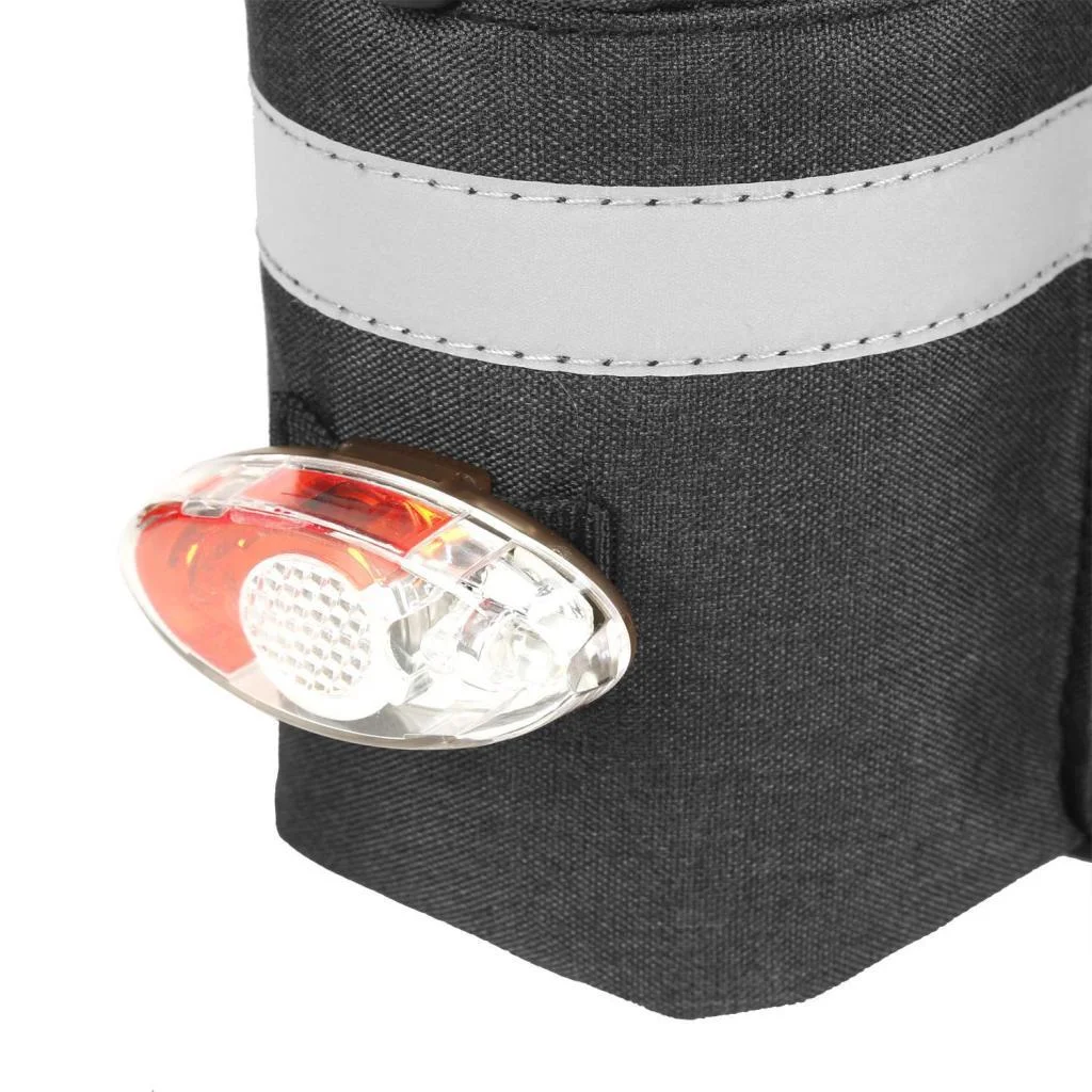 10L Cycle Rear Rack Pannier Trunk Bag , Black, 38x15.5x18cm