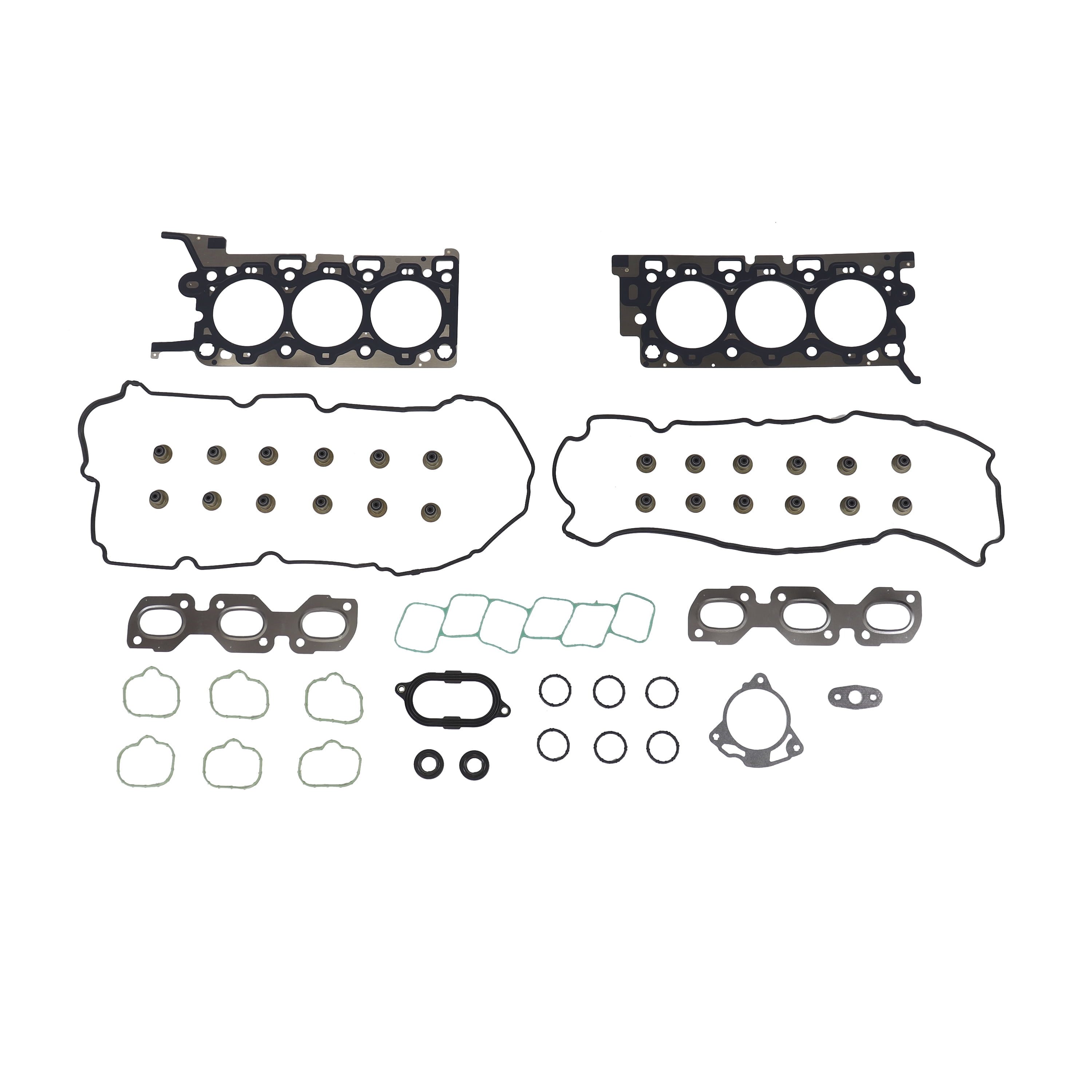 DNJ HGS4212 Cylinder Head Set Fits Cars & Trucks 2009 Ford Escape 3.0L V6 DOHC 24v 24L 13W 2H