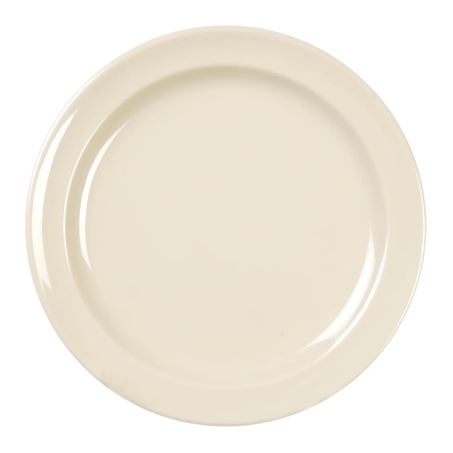 Excellante Nustone Tan Melamine Dinnerware Collection 5.5 Inch, Round Plate, Comes in Dozen