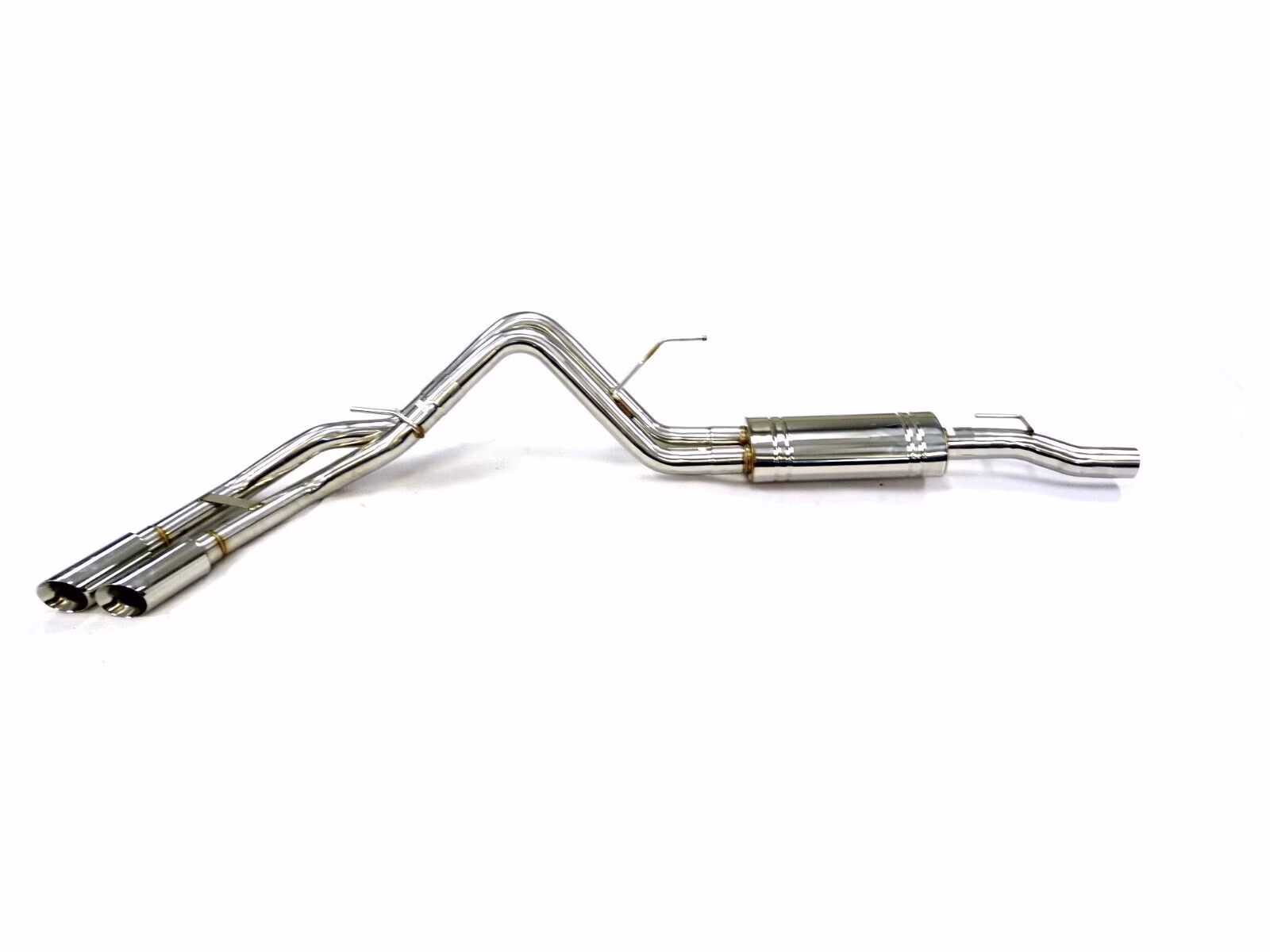 Stainless Catback Exhaust Fitment For 10 thru 15 Ford Raptor 6.2L By OBX