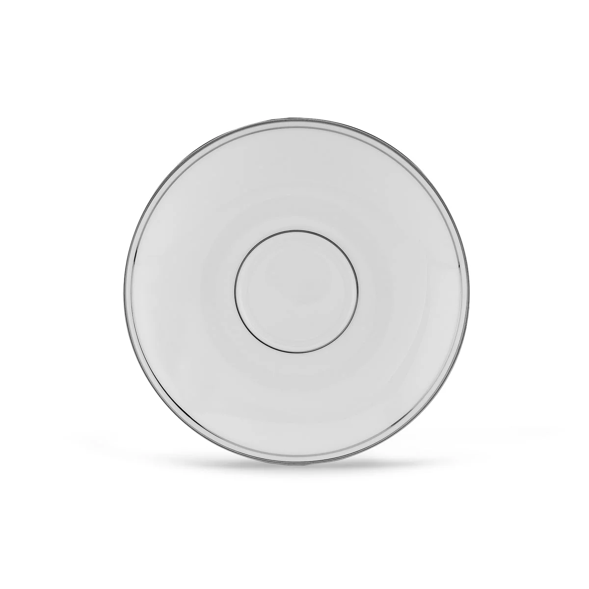 Lenox Saucer Federal Platinum, White Saucer Tea Saucer