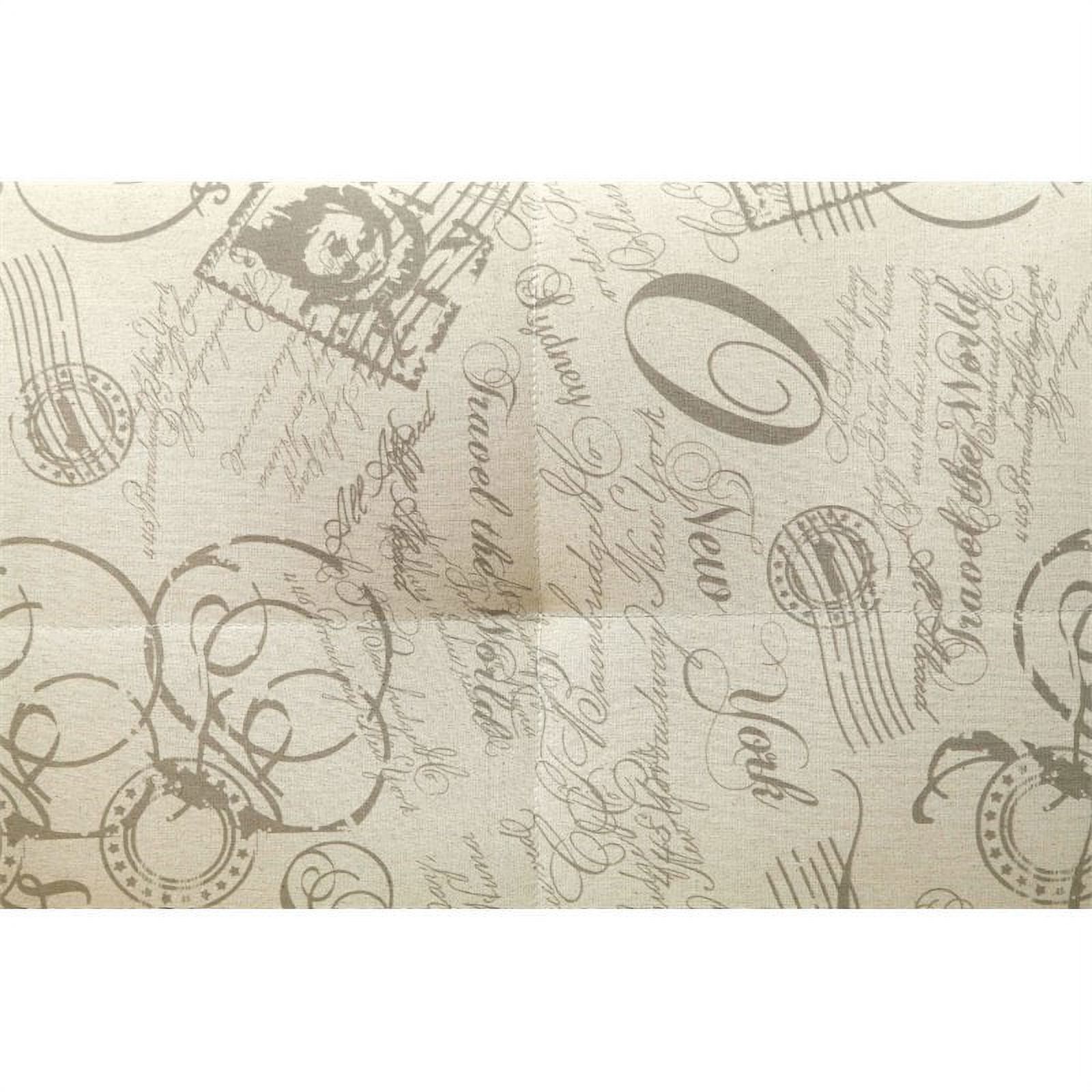 Furniture of America Ramone Fabric Full Platform Bed in Beige