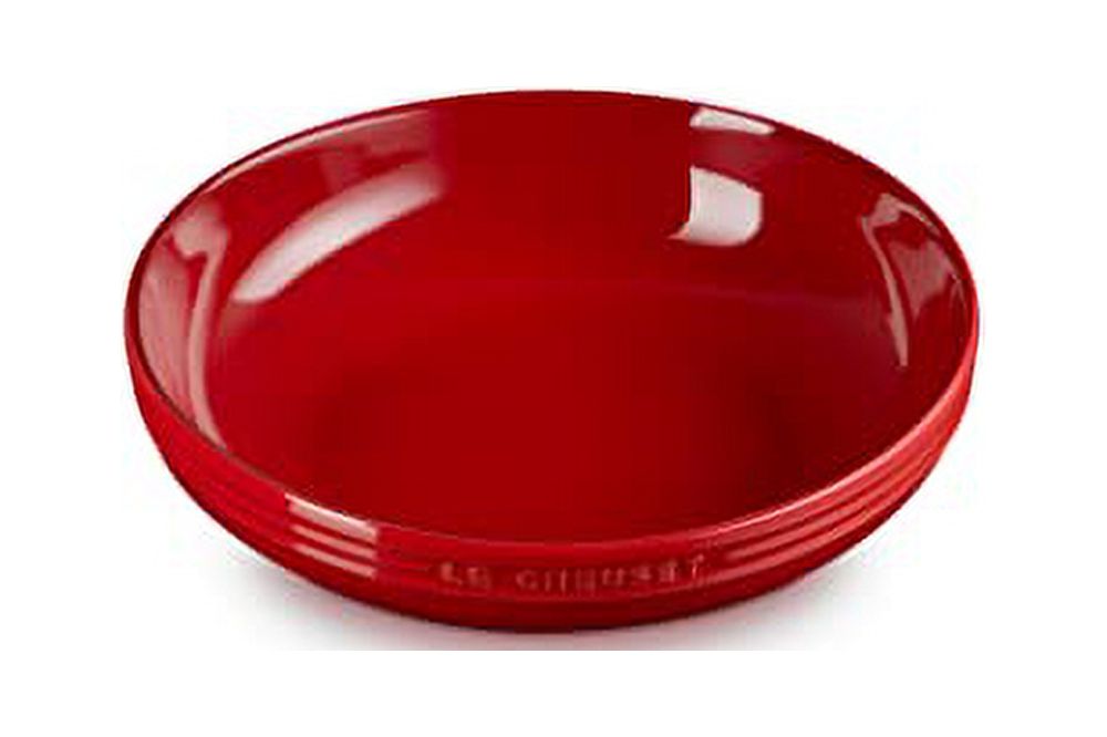 Le Creuset Round Dish Deep Dish 20cm Cherry Red Heat-resistant Cold-resistant Microwave Oven Dishwasher-safe Oven dish Heat-resistant Dish