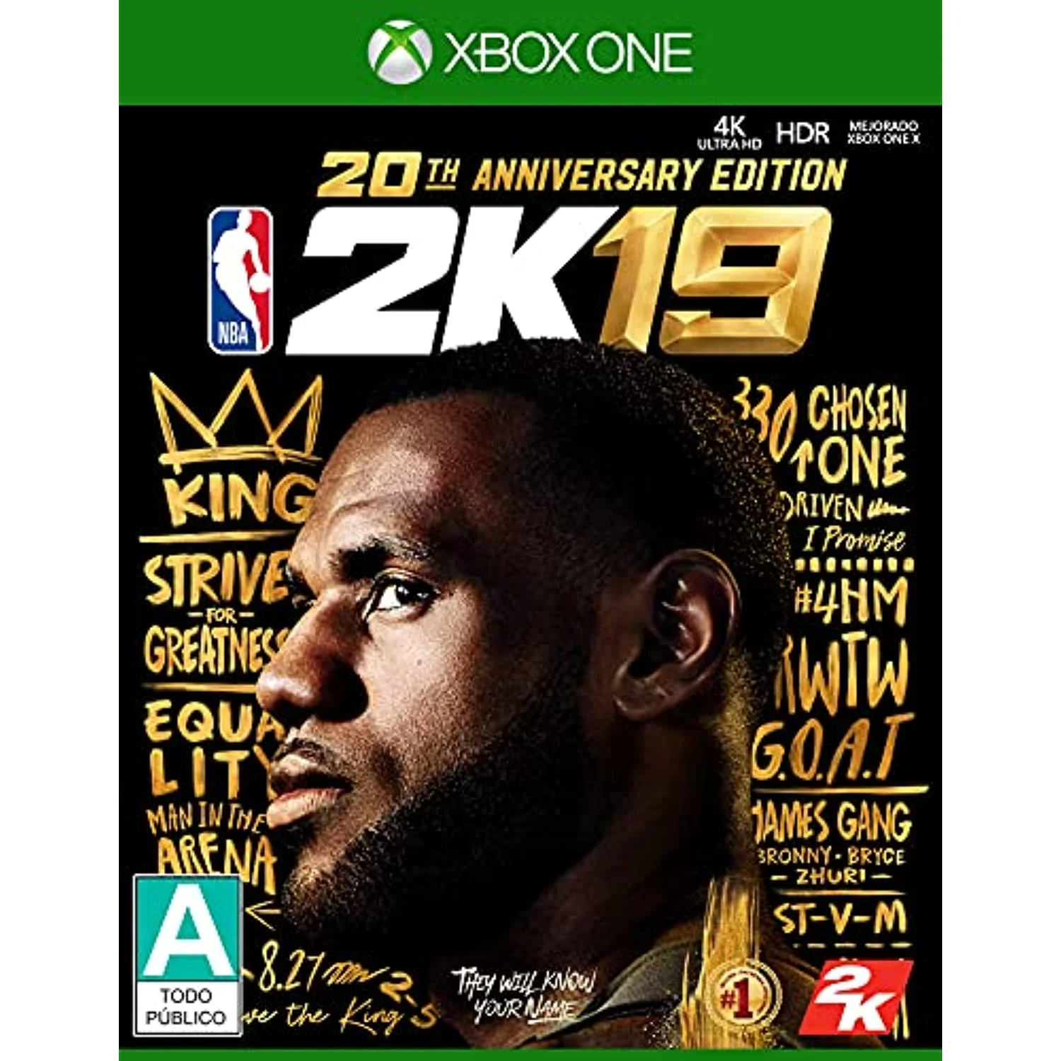 Nba 2K19 20Th Anniversary Edition - Xbox One
