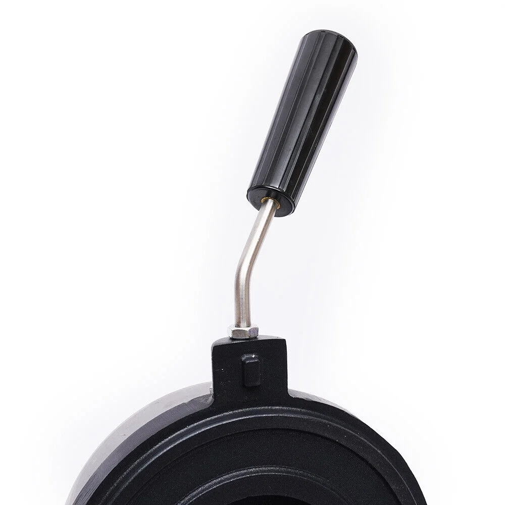 ZhdnBhnos 110V 1000W Electric Burger Maker Machine Baker Panini Hamburger Press Baking Machine Non-stick Waffle Maker Stainless Steel