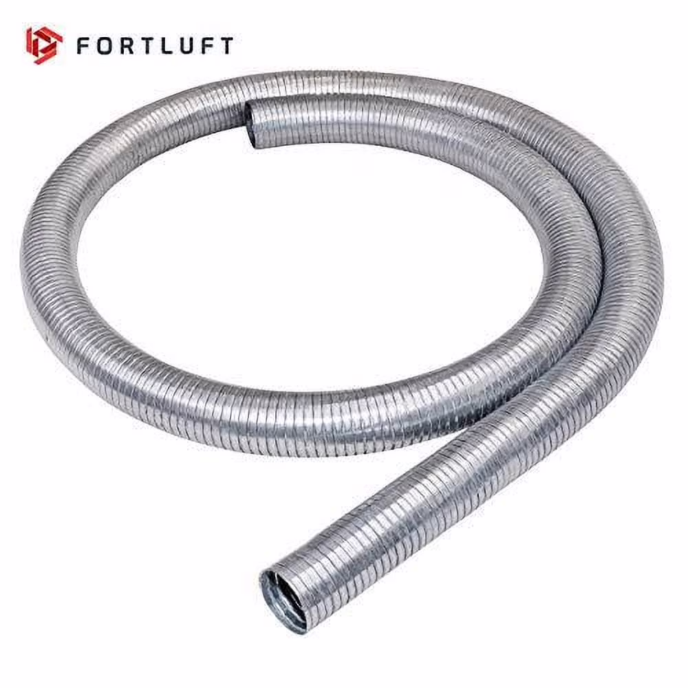FORTLUFT Galvanized Exhaust Flex Tube 1.50''x72.00''/38x1830mm