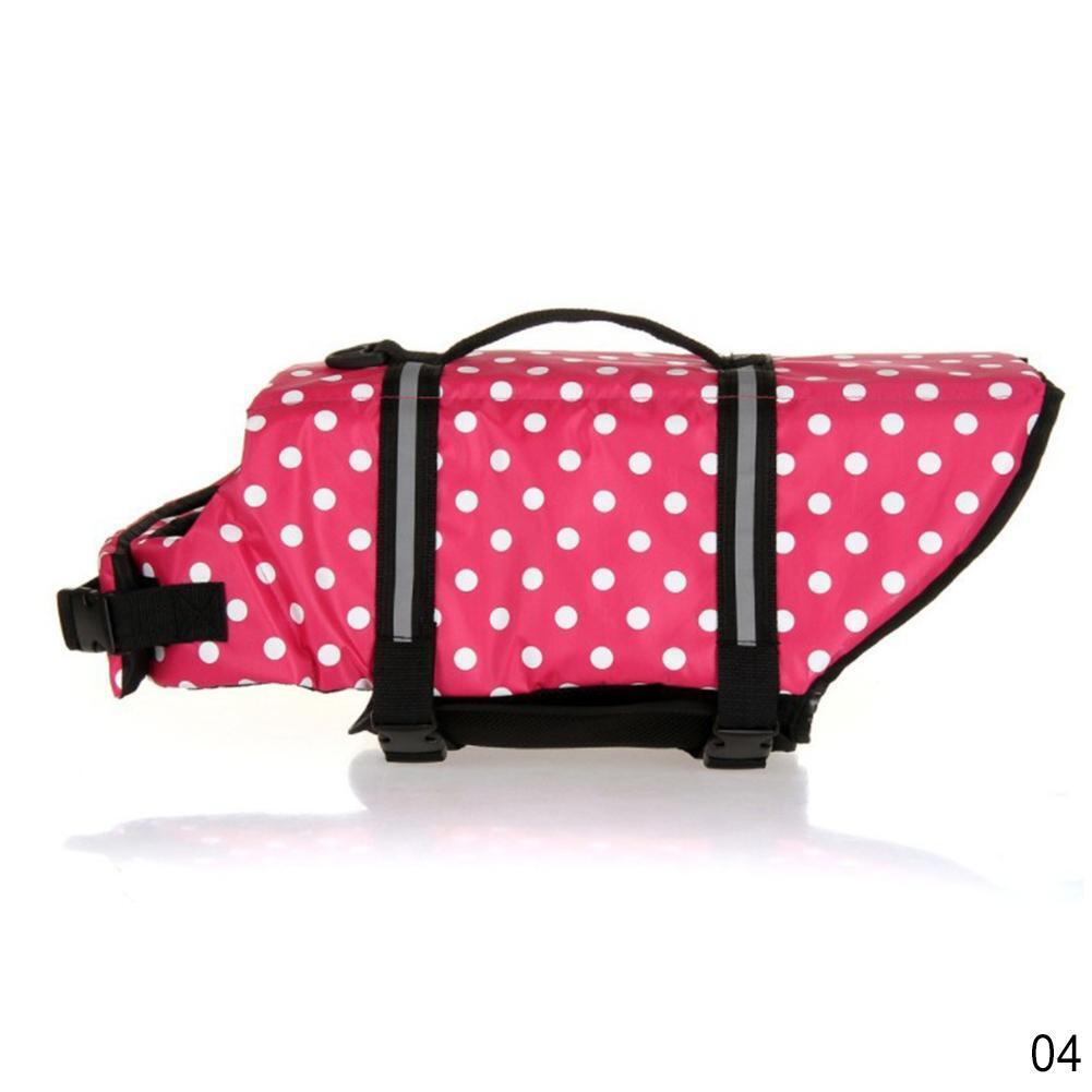 Dog Life Jacket Vests Float Puppy Rescue Swimming Wear Safety Clothes Vest