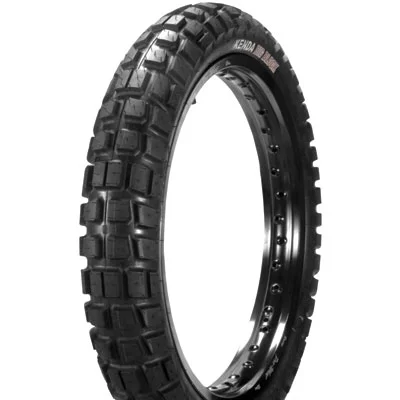 Kenda K784 Big Block Dual Sport Adventure Front Tire 90/90x21 (54T) Tube/Tubeless for Honda MR175 1975-1977