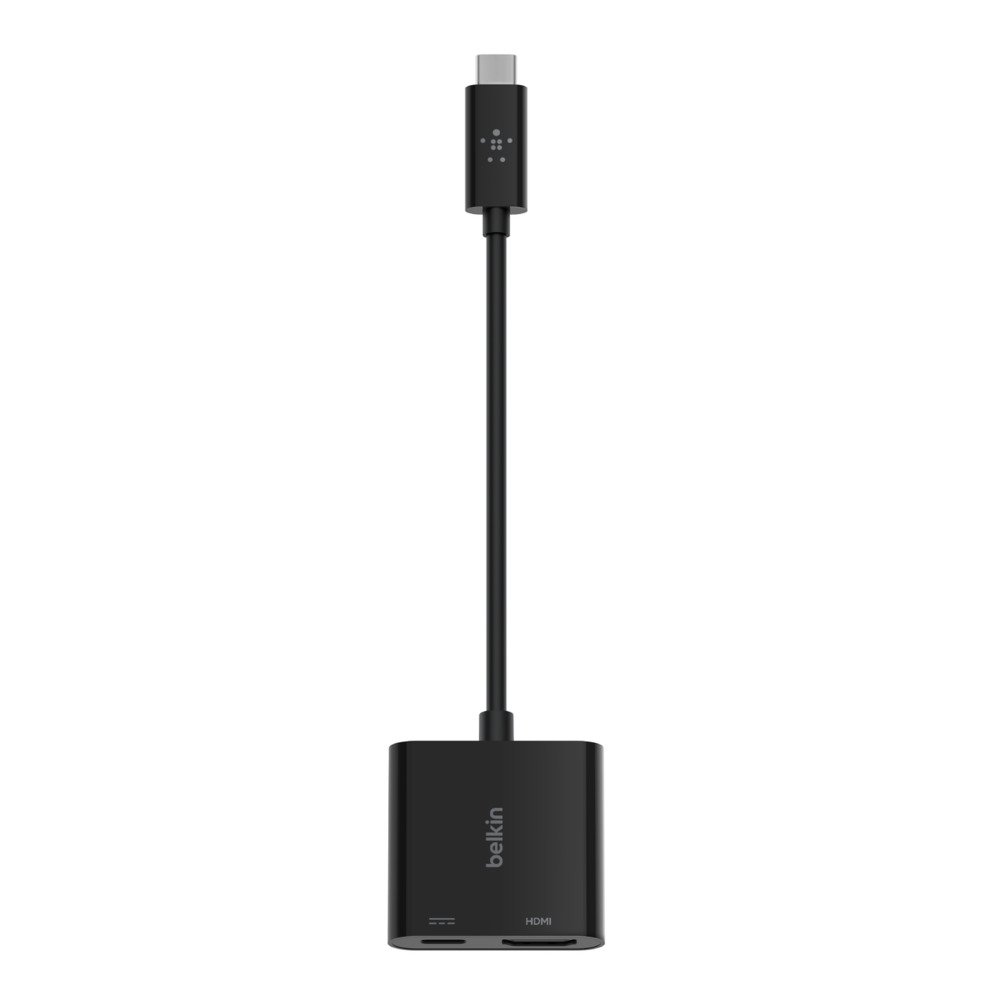Belkin, BLKAVC002BKBL, USB-C to HDMI + Charge Adapter, 1