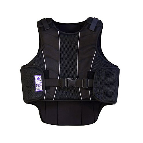 Supra-Flex Adult Body Protector Vest LG Black