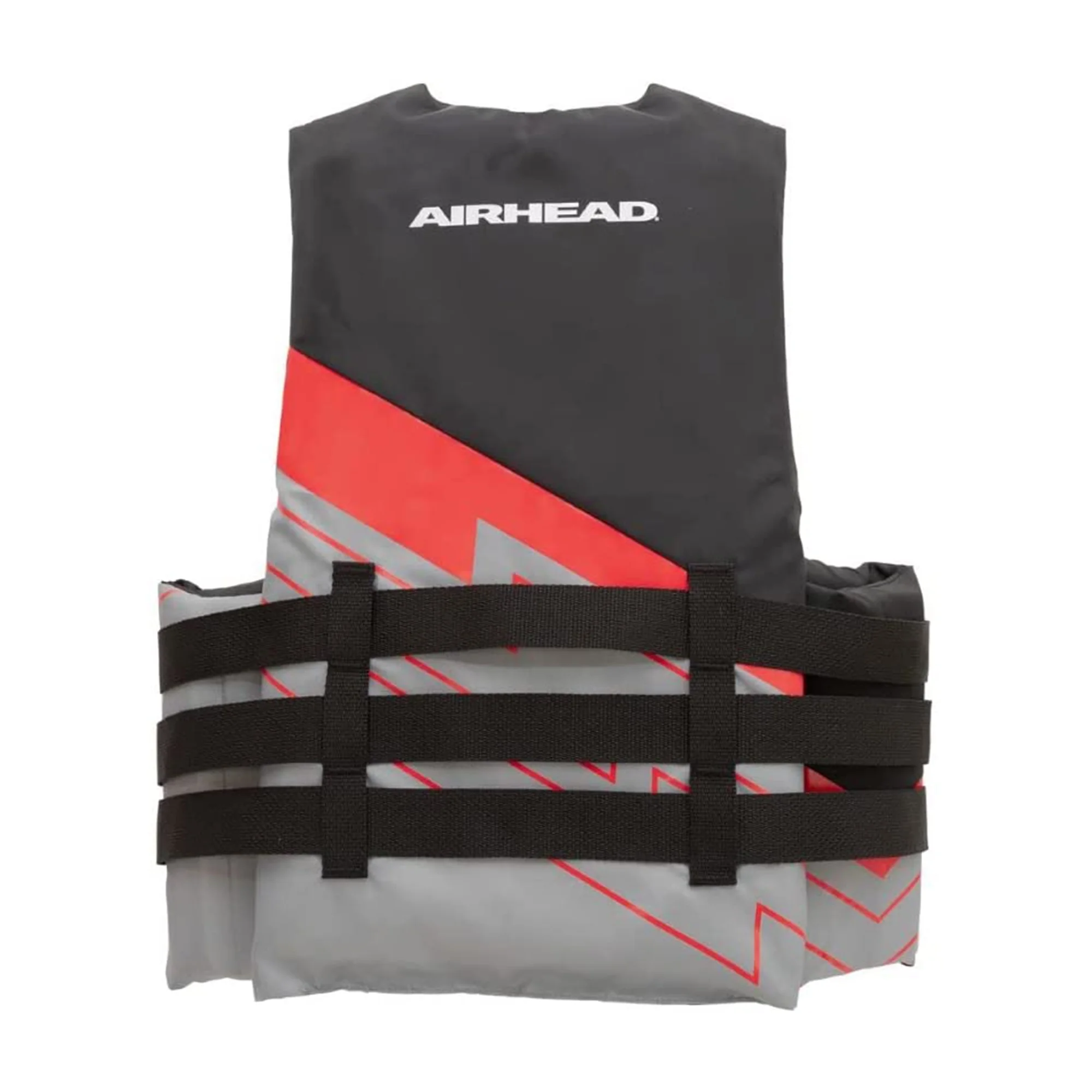 Kwik Tek Airhead Bolt Type III Adult Life Vest Jacket, 2XL/3XL, Red