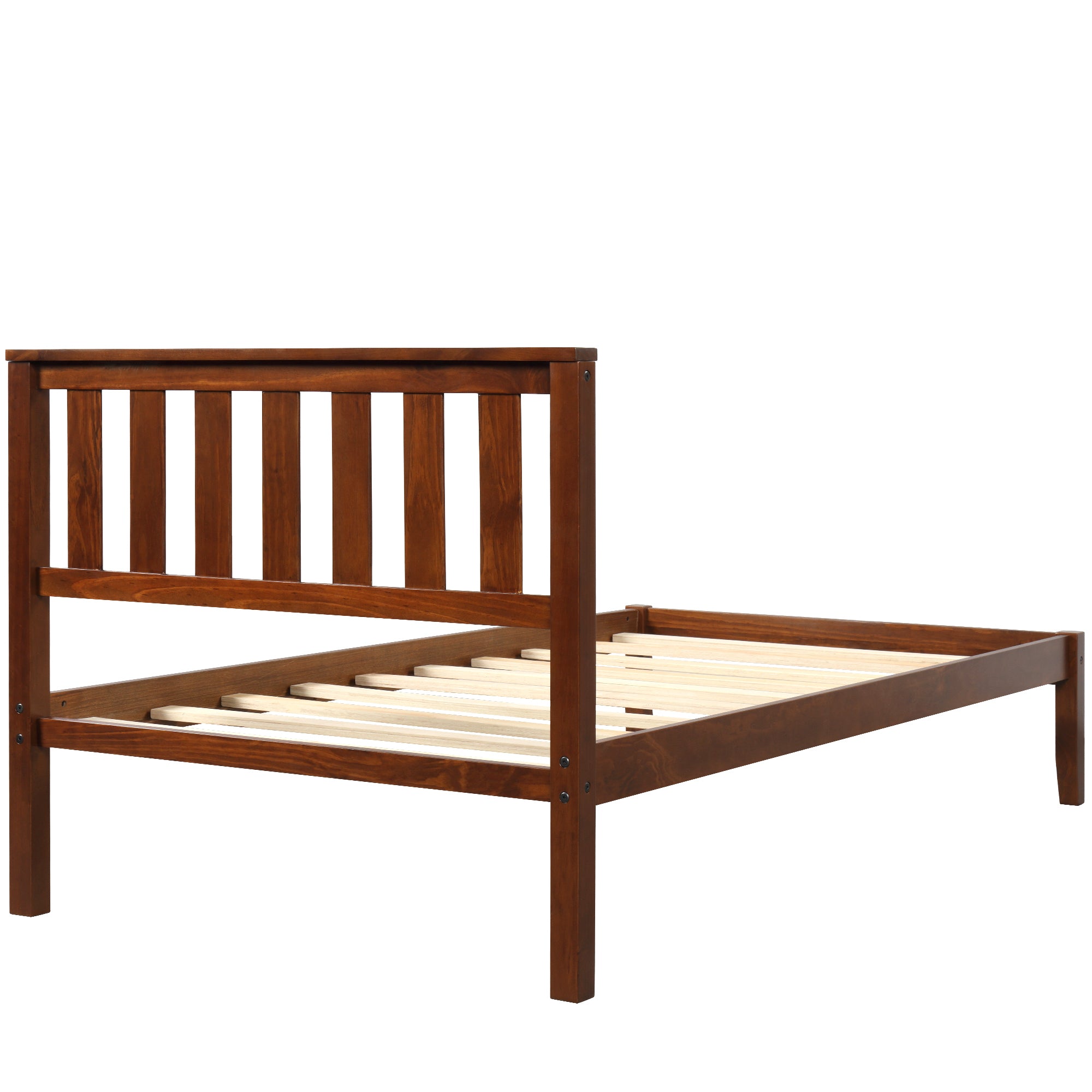 Walnut Dreamwood Twin Bed