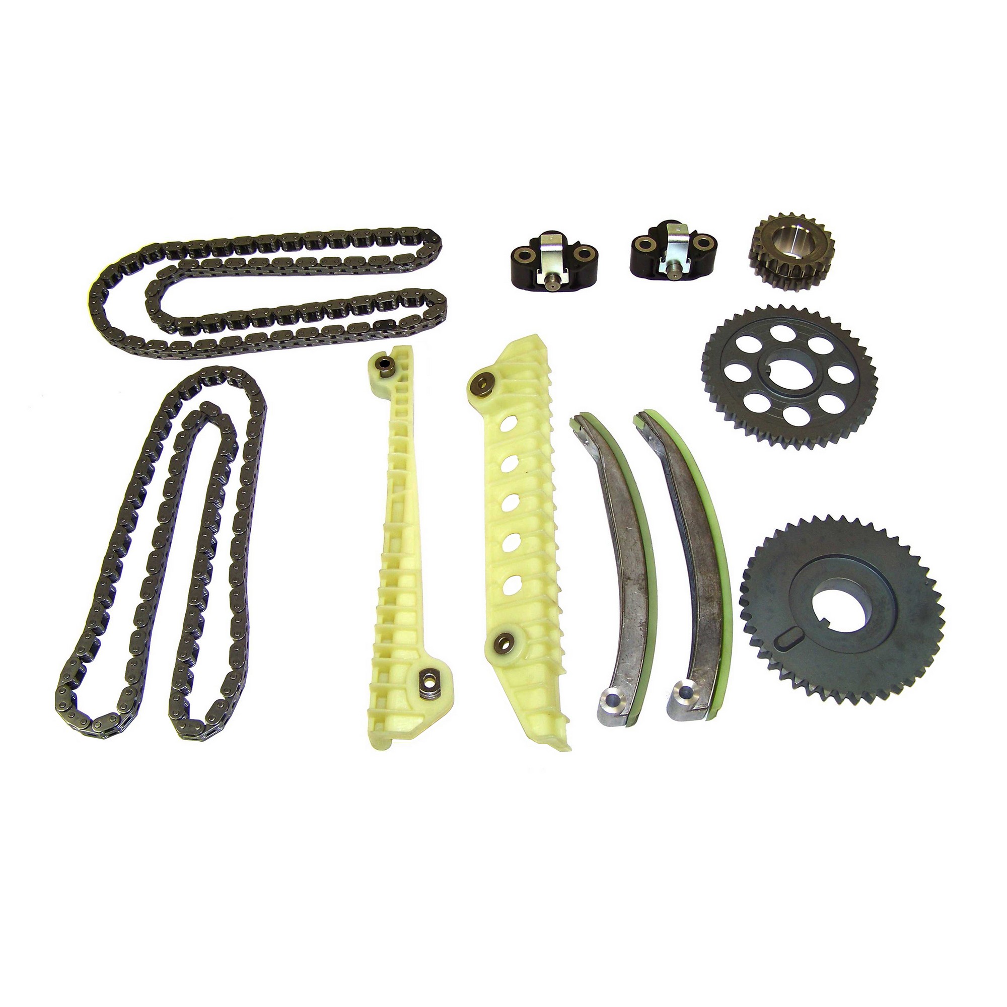 DNJ TK4160 Timing Chain Kit Fits Cars & Trucks 97-01 Ford Lincoln E-150 Econoline 5.4L SOHC 16v Fits select: 1997-2001 FORD F150, 1997-2001 FORD F250