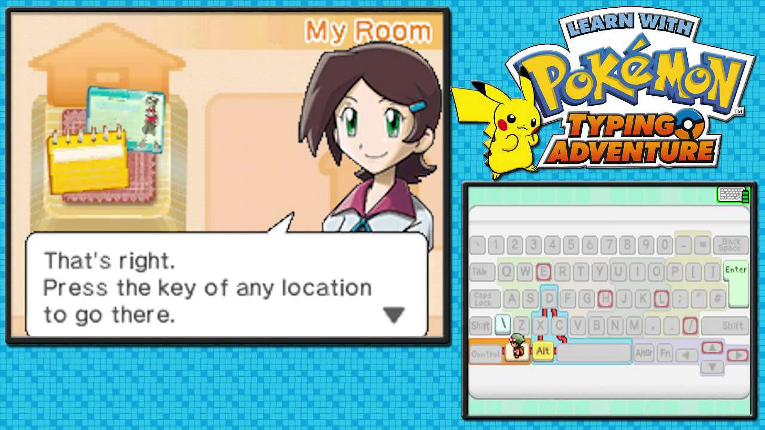 Learn with Pokemon: Typing Adventure [Nintendo DS DSi]