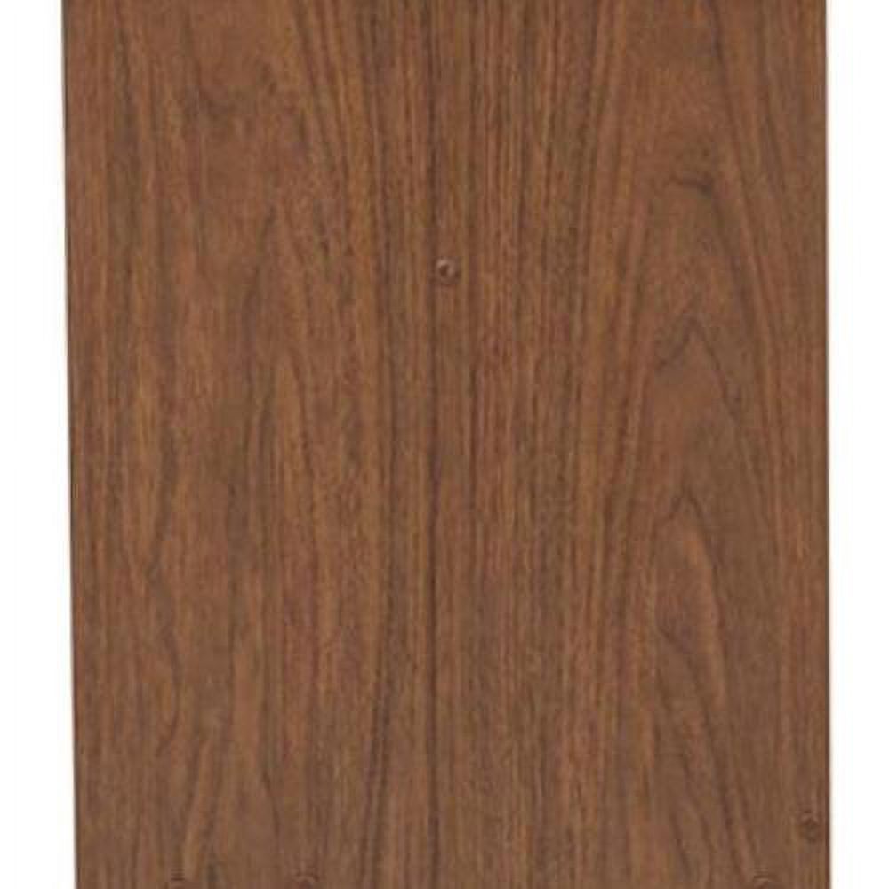 Hildon 6 Drawer Double Dresser In White And Walnut Brown