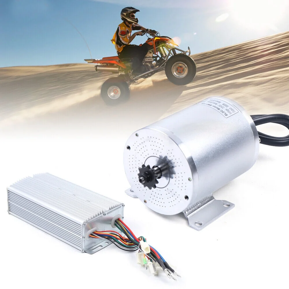 3000W 72V BLDC Motor Kits with Brushless Controller for Electric Scooter E Bike
